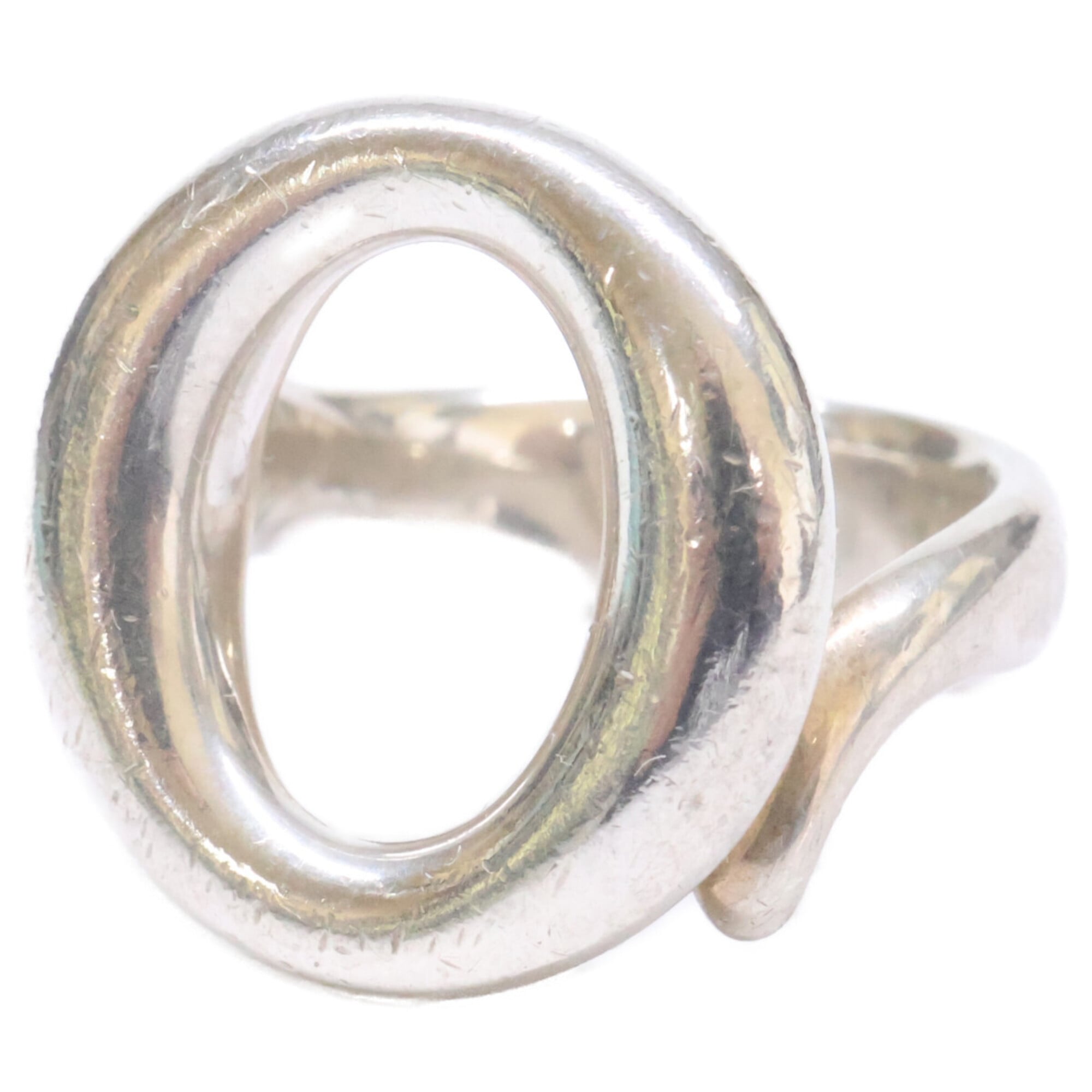 Tiffany Silver Silver 925 Band Ring (Pre-Owned)
