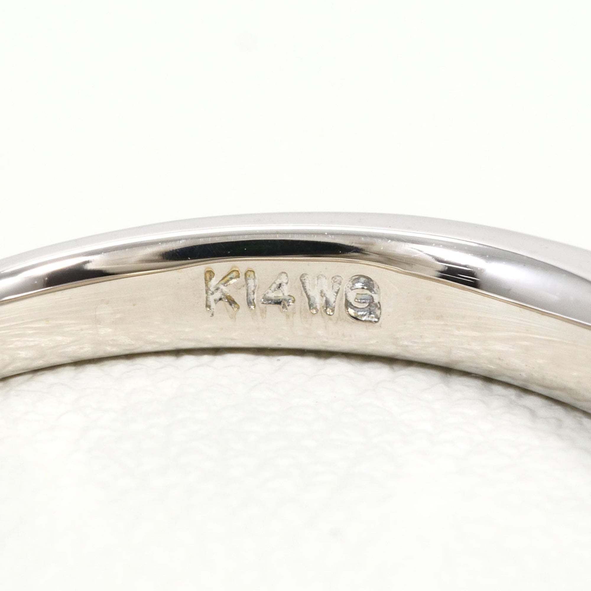 Unbranded White Gold White Gold (14K) Band Ring (Pre-Owned)