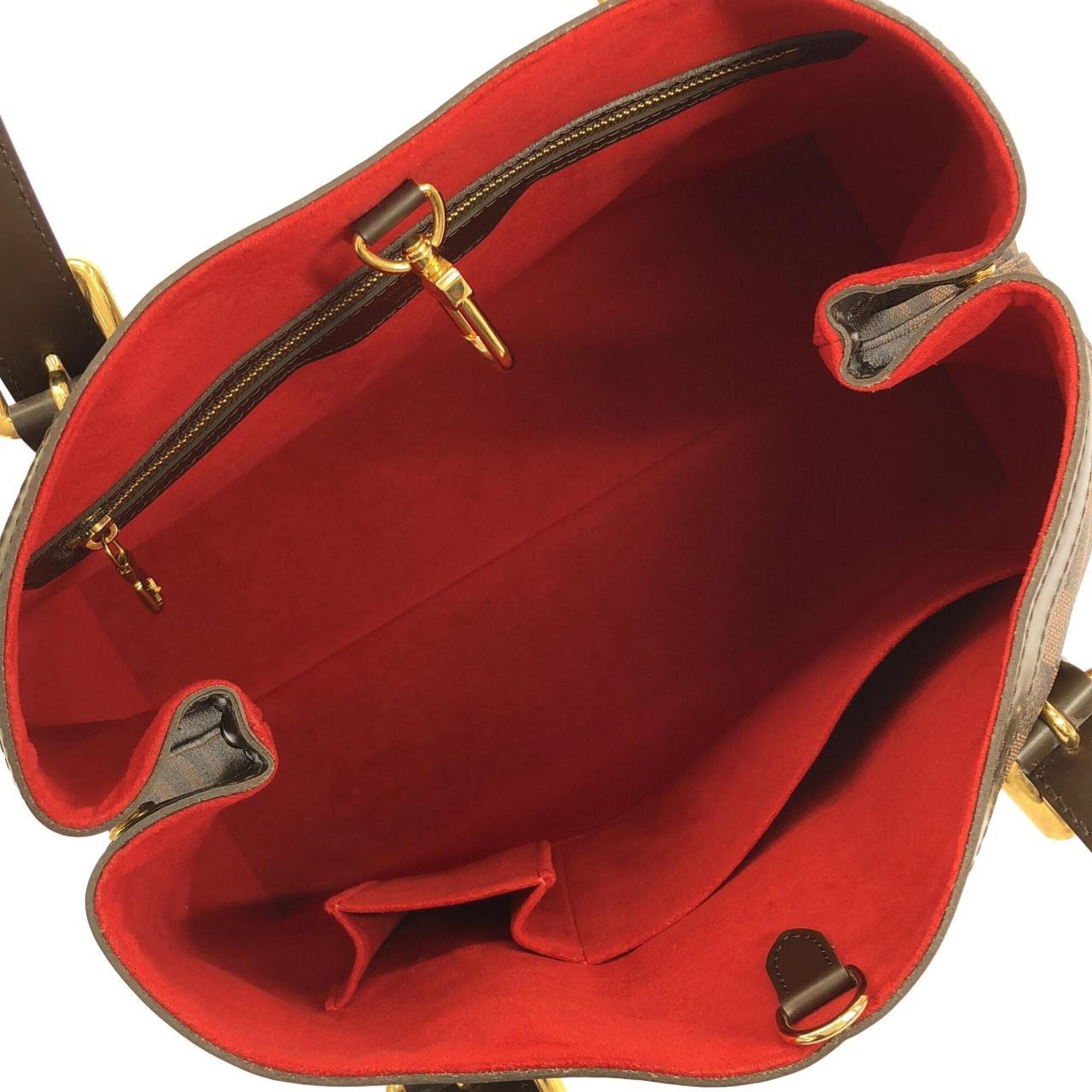 Louis Vuitton Ebene Coated Canvas Handbag (Pre-Owned)