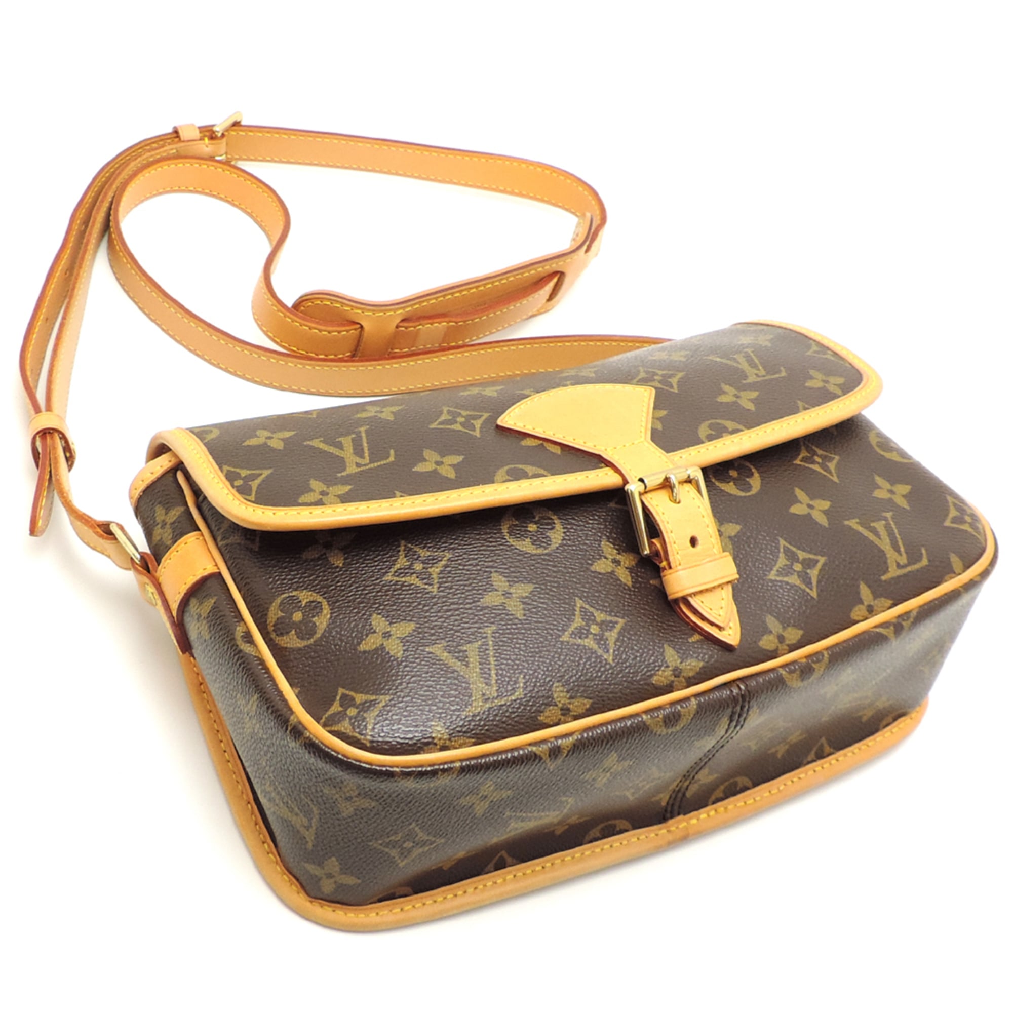 Louis Vuitton Brown Monogram Shoulder Bag (Pre-Owned)