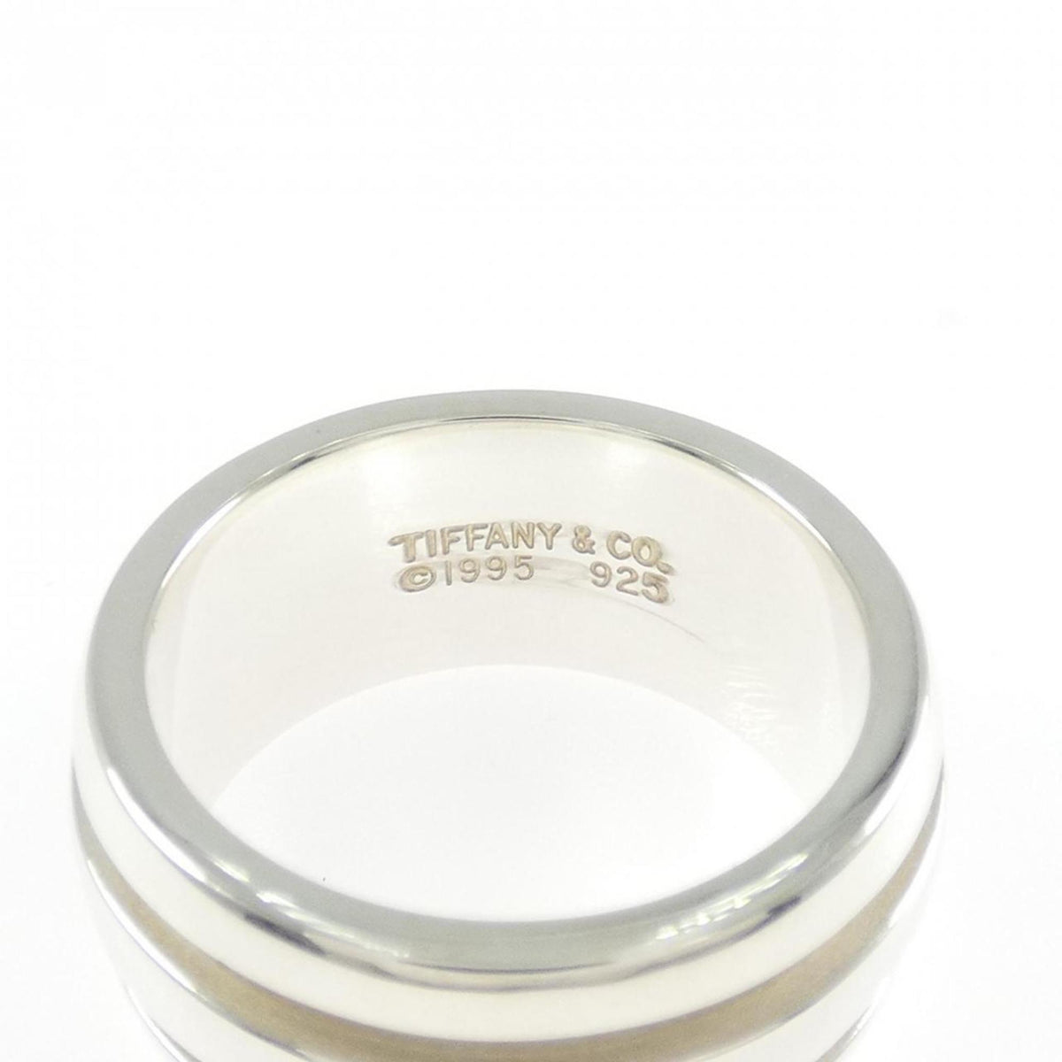 Tiffany Atlas Silver 925 Band Ring (Pre-Owned)