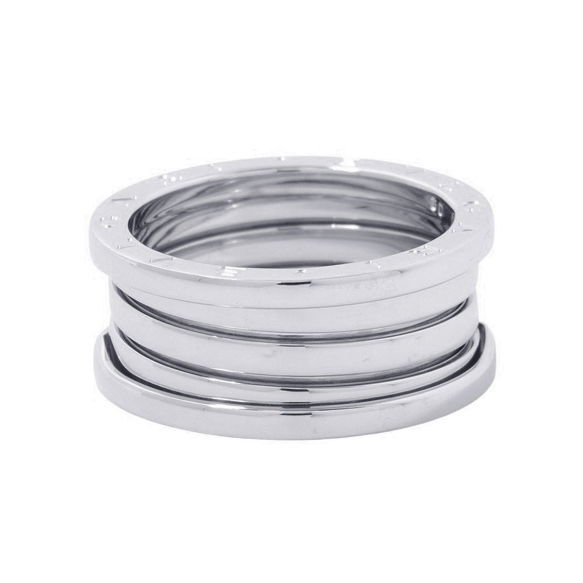 Bvlgari White Gold (18K) Band Ring (Pre-Owned)