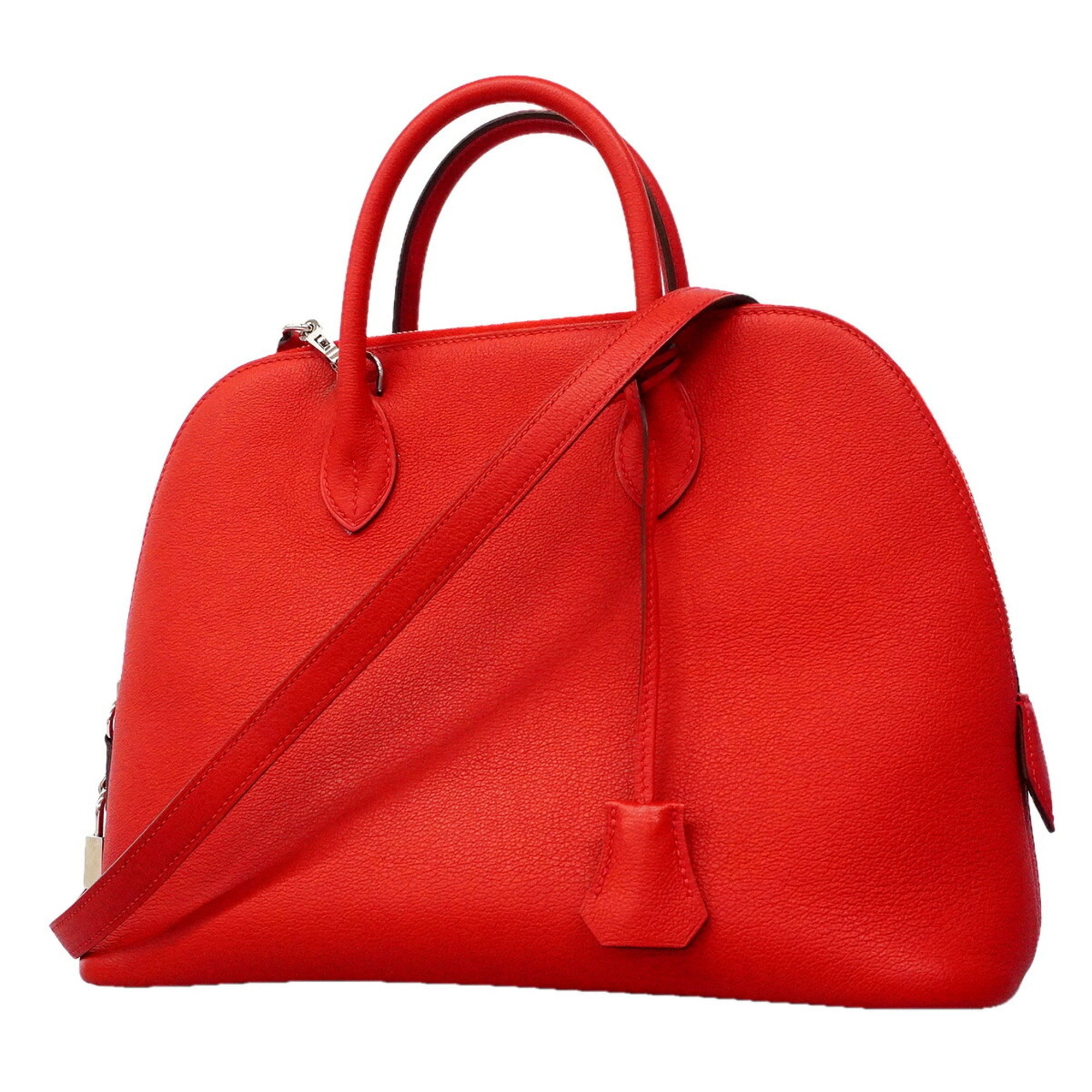 Hermes Rouge Vif Handbag (Pre-Owned)