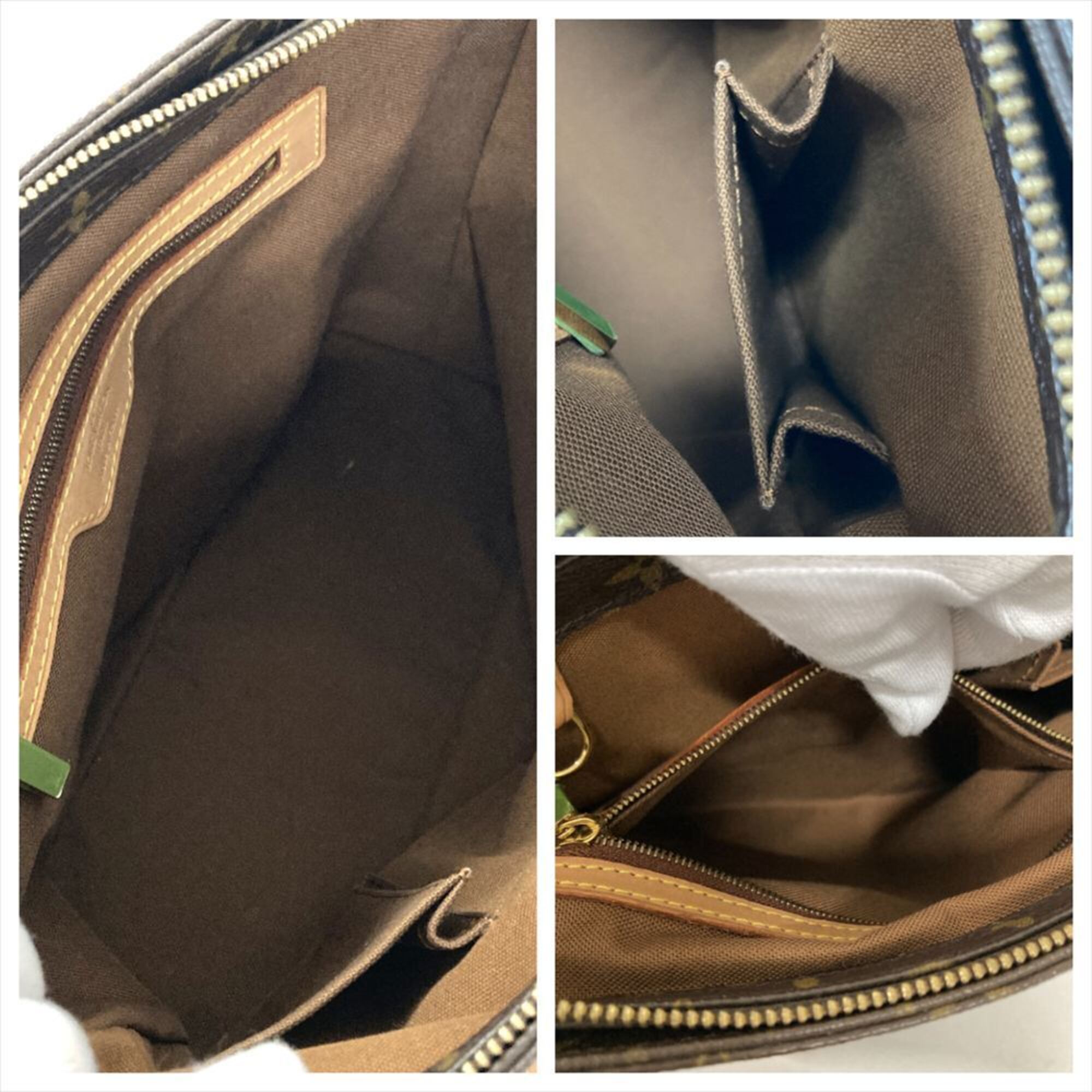 Louis Vuitton Brown Monogram Canvas Tote Bag (Pre-Owned)