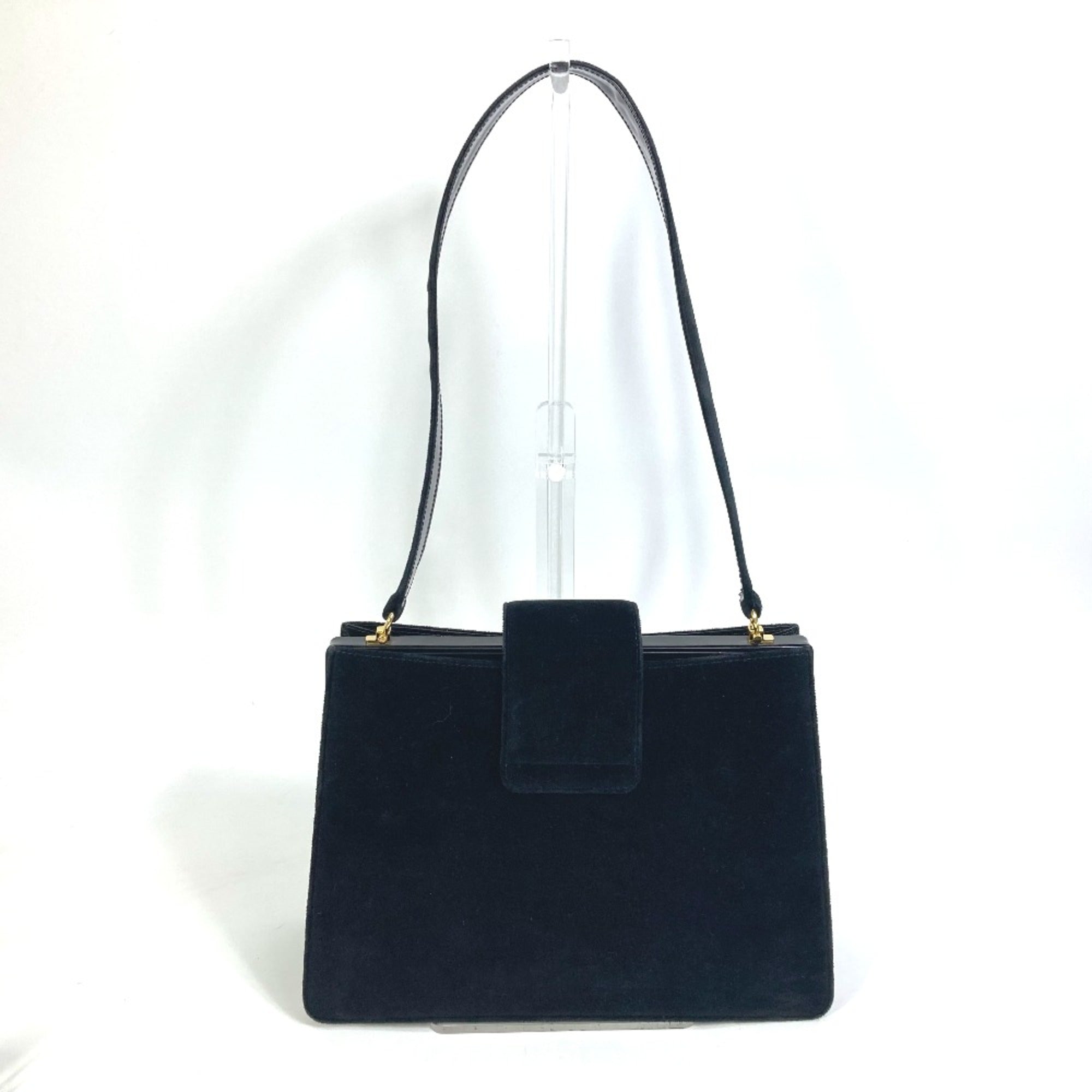 Celine Black Leather Shoulder Bag (Pre-Owned)