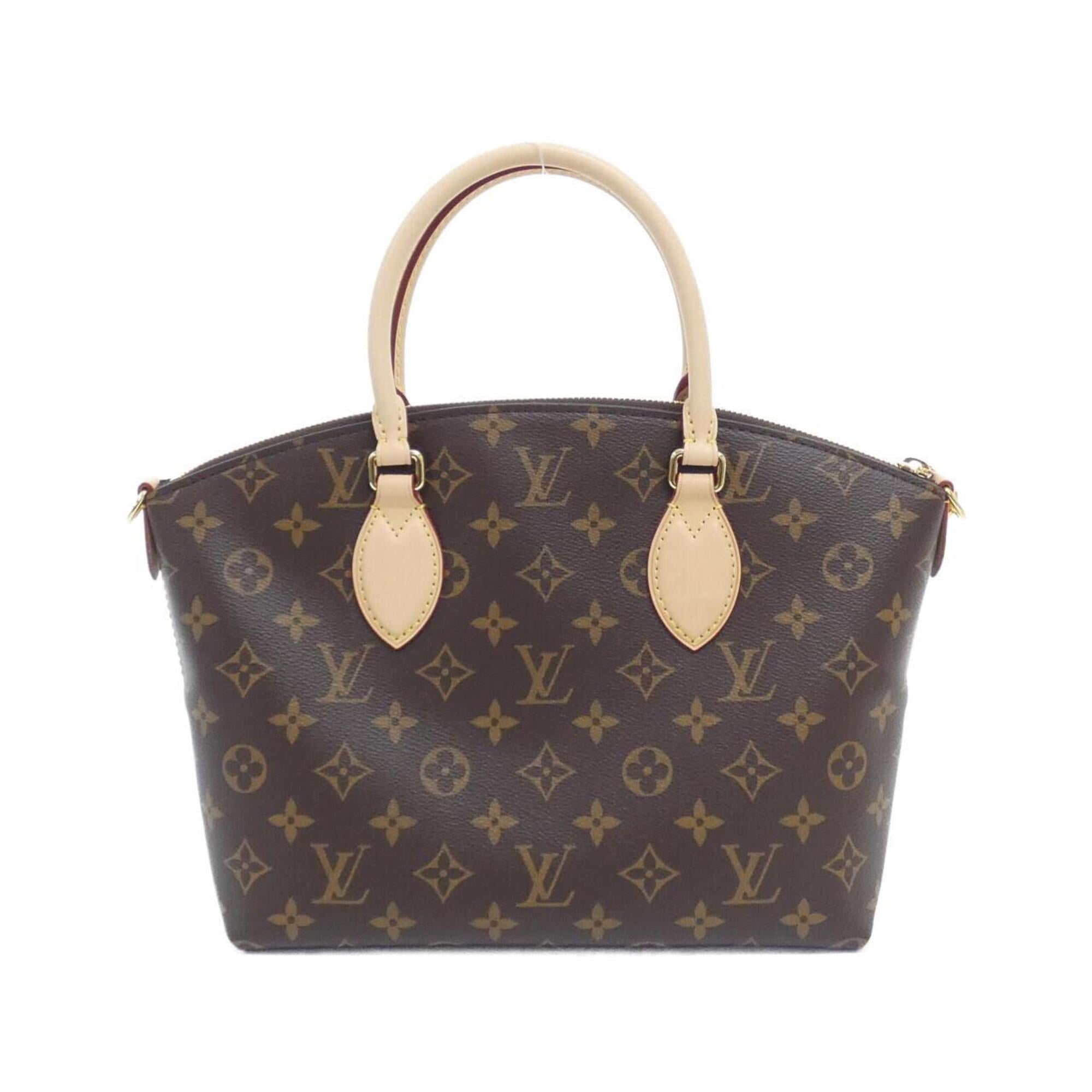 Louis Vuitton Marron Coated Canvas Handbag (Pre-Owned)