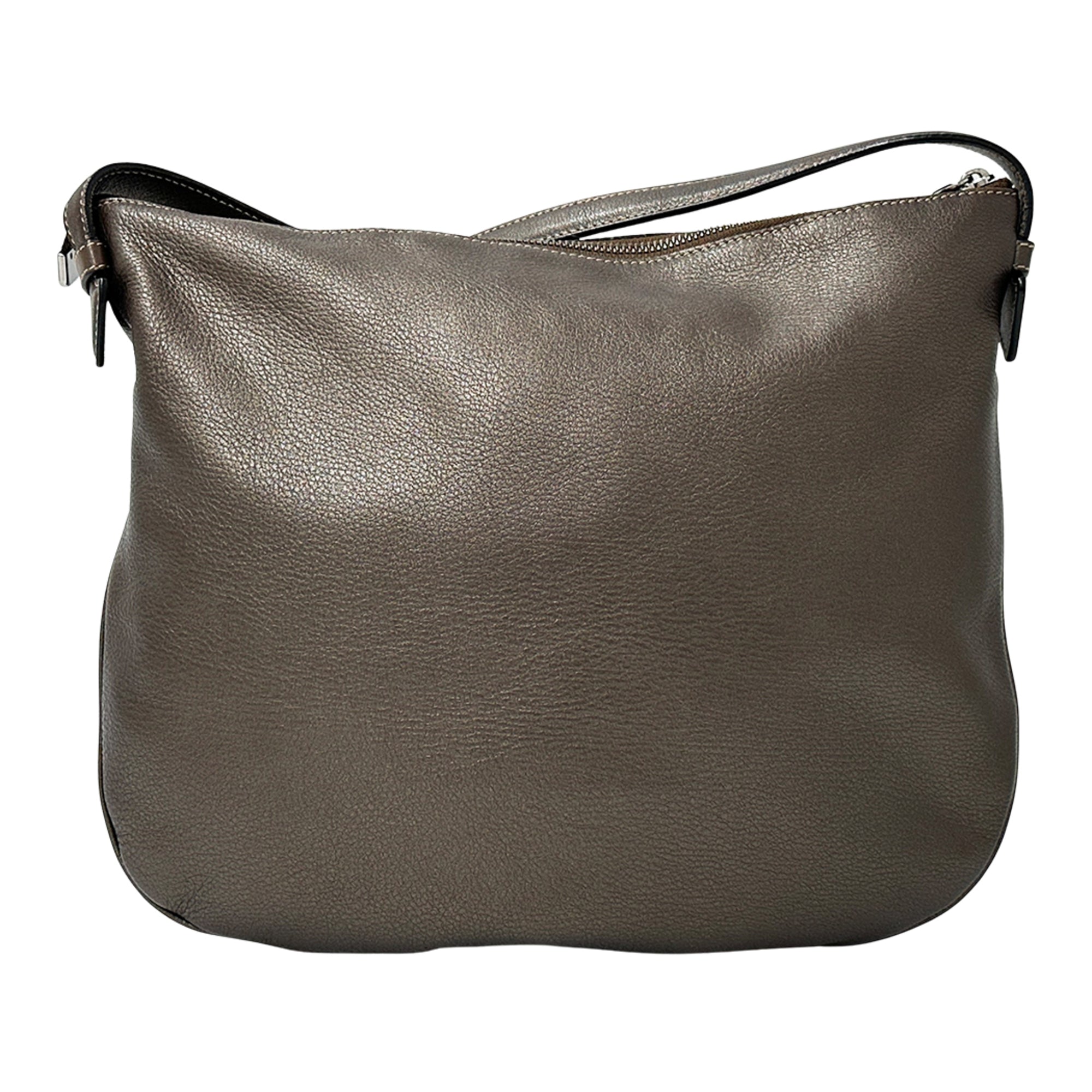 Loewe Brown Metallic Leather Handbag Shoulder Bag (Pre-Owned)