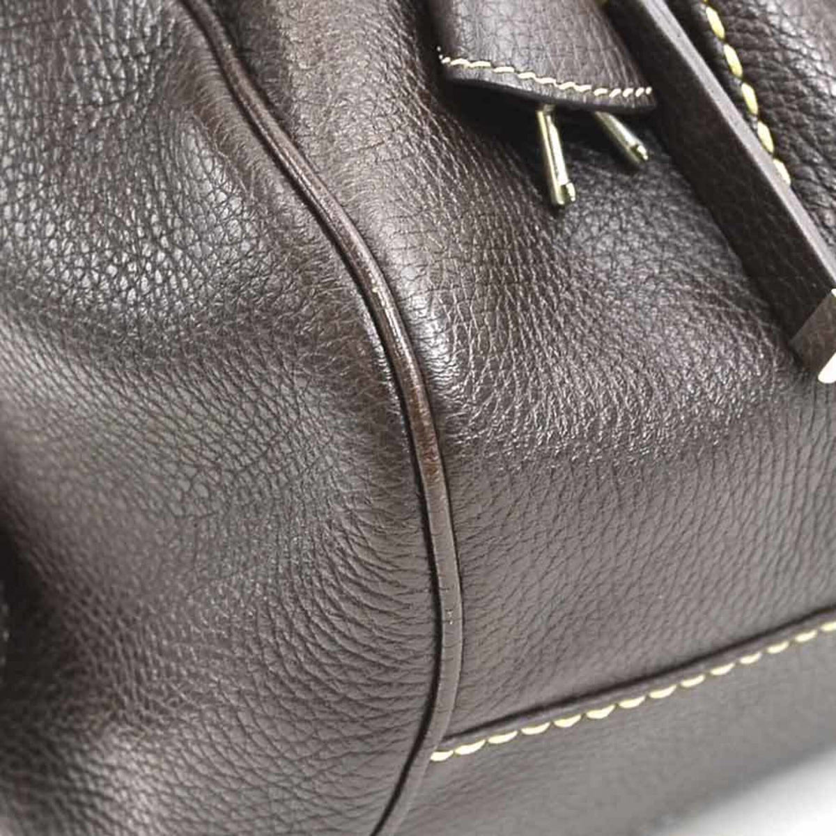 Tod's Brown Leather Handbag (Pre-Owned)