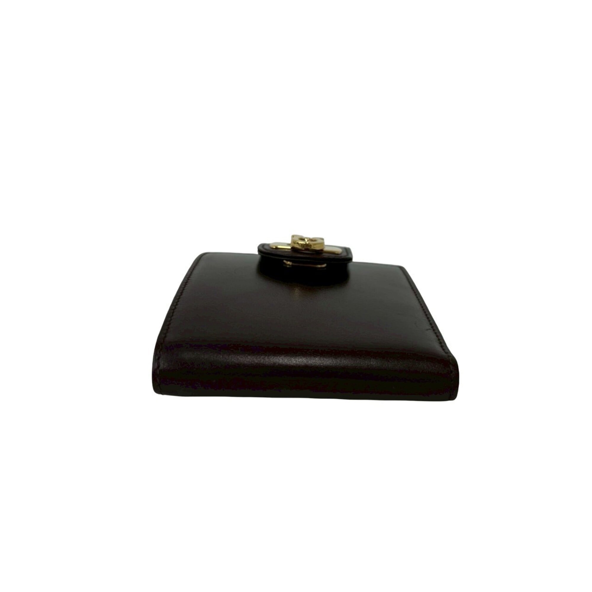 Salvatore Ferragamo Brown Leather Wallet (Bi-Fold) (Pre-Owned)