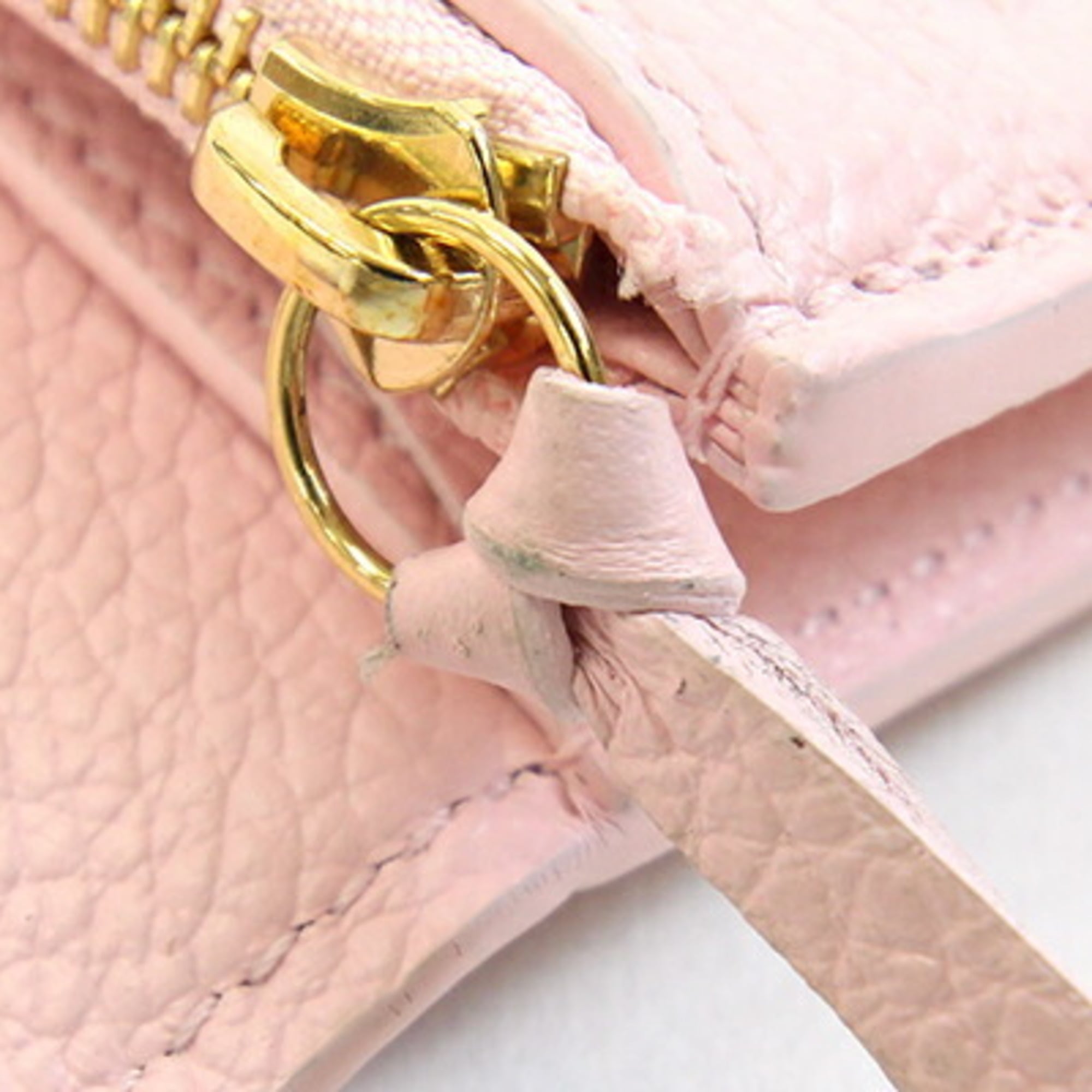 Louis Vuitton Pink Monogram Empreinte Leather Coin Purse/Coin Case (Pre-Owned)