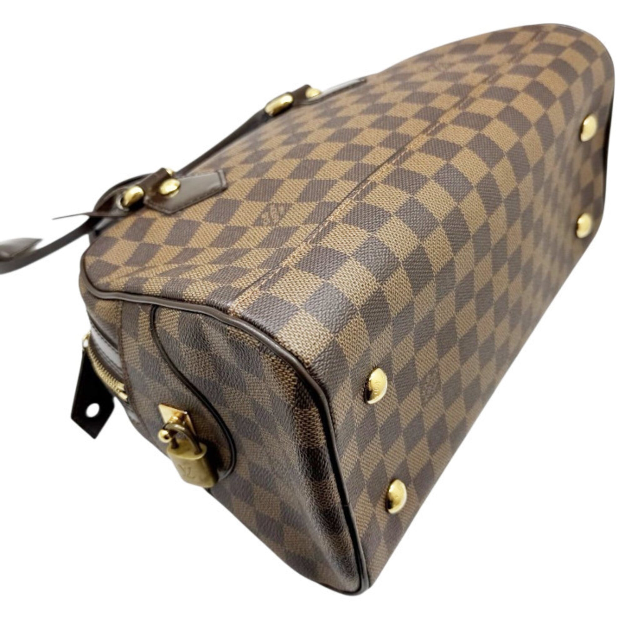Louis Vuitton Brown Damier Canvas Boston Bag Handbag (Pre-Owned)
