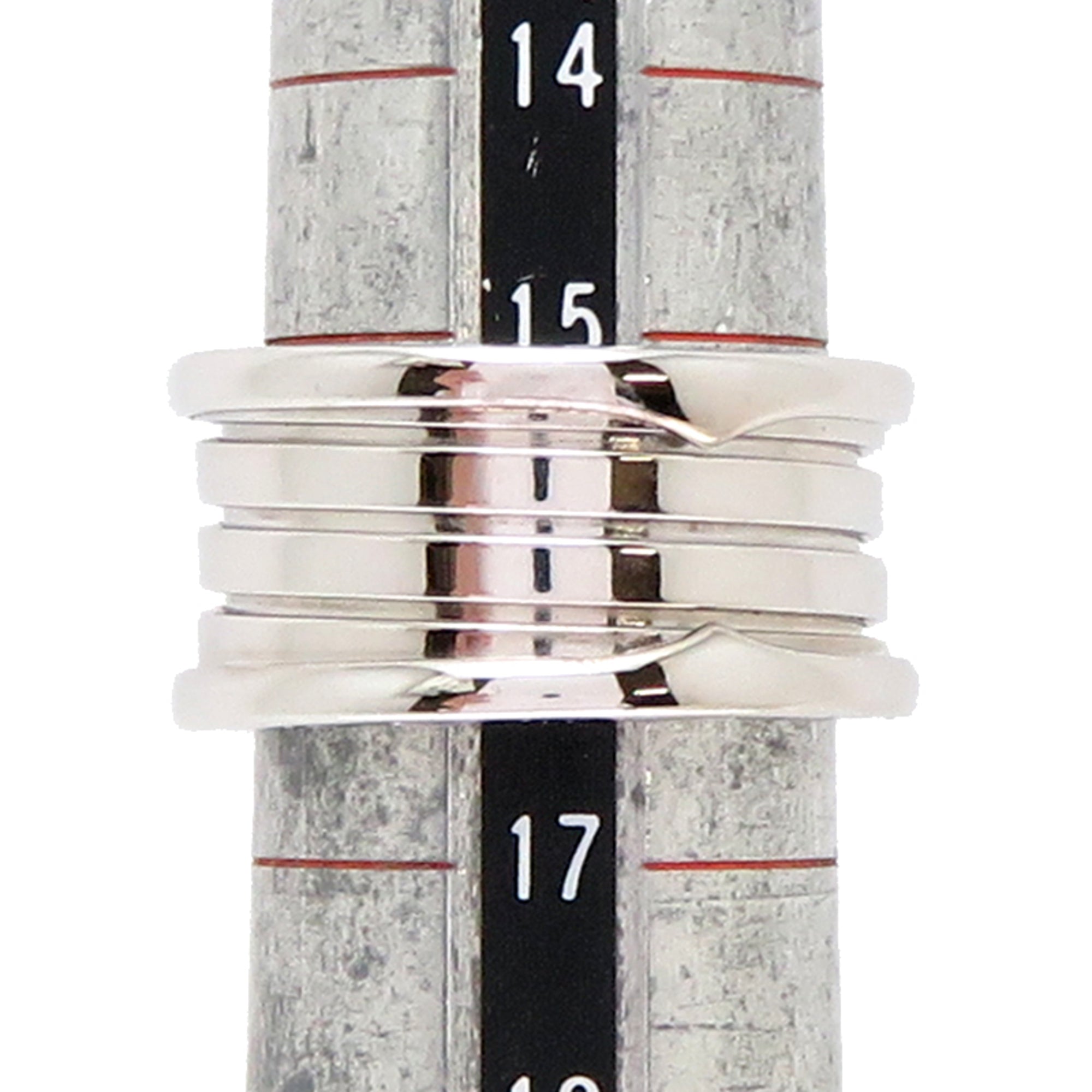 Bvlgari White Gold (18K) Band Ring (Pre-Owned)