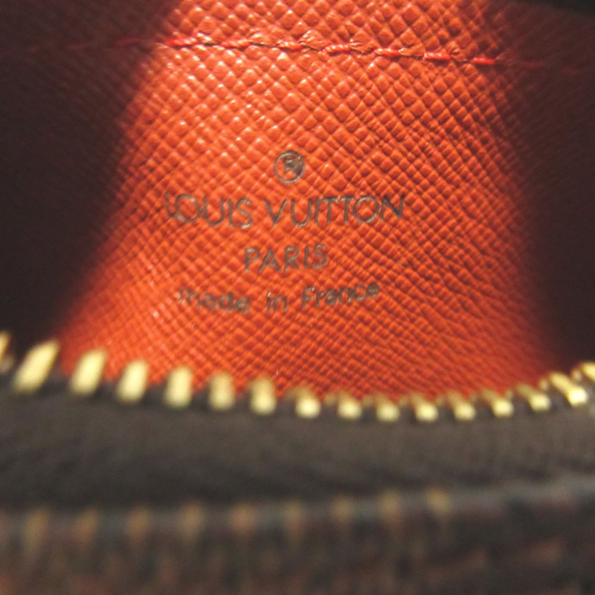 Louis Vuitton Brown Damier Canvas Damier Canvas Handbag Pouch (Pre-Owned)