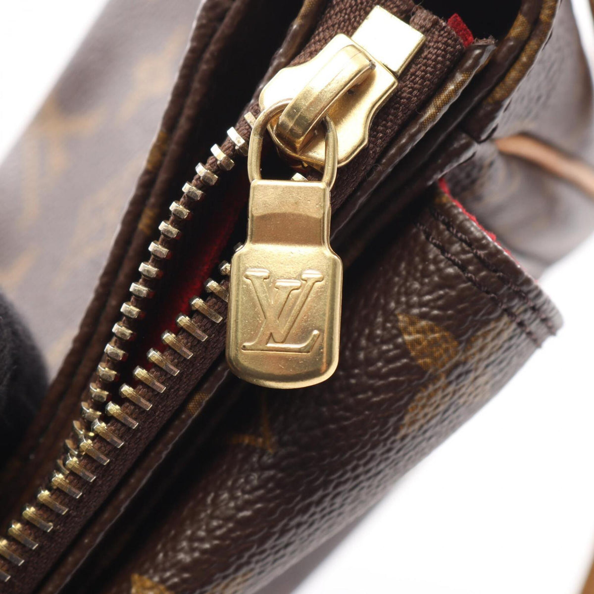 Louis Vuitton Brown Monogram Monogram Leather Handbag Shoulder Bag (Pre-Owned)