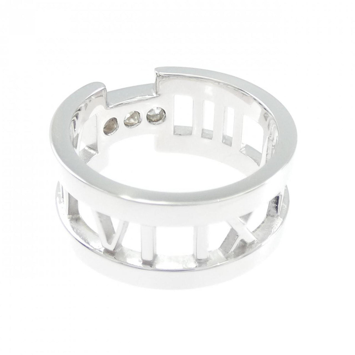 Tiffany White Gold White Gold (18K) Band Ring (Pre-Owned)