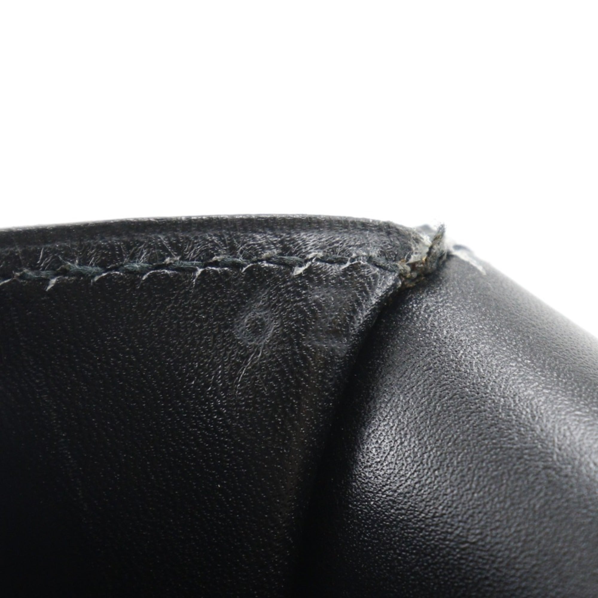 Hermes Black Leather Briefcase (Pre-Owned)
