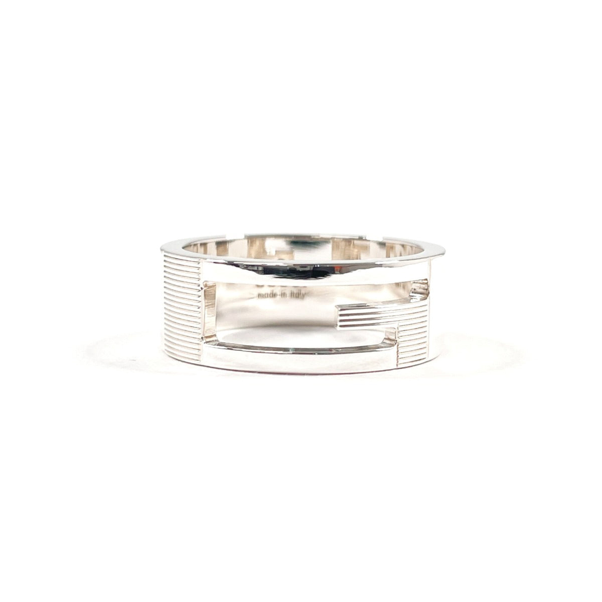 Gucci Silver Silver 925 Band Ring (Pre-Owned)