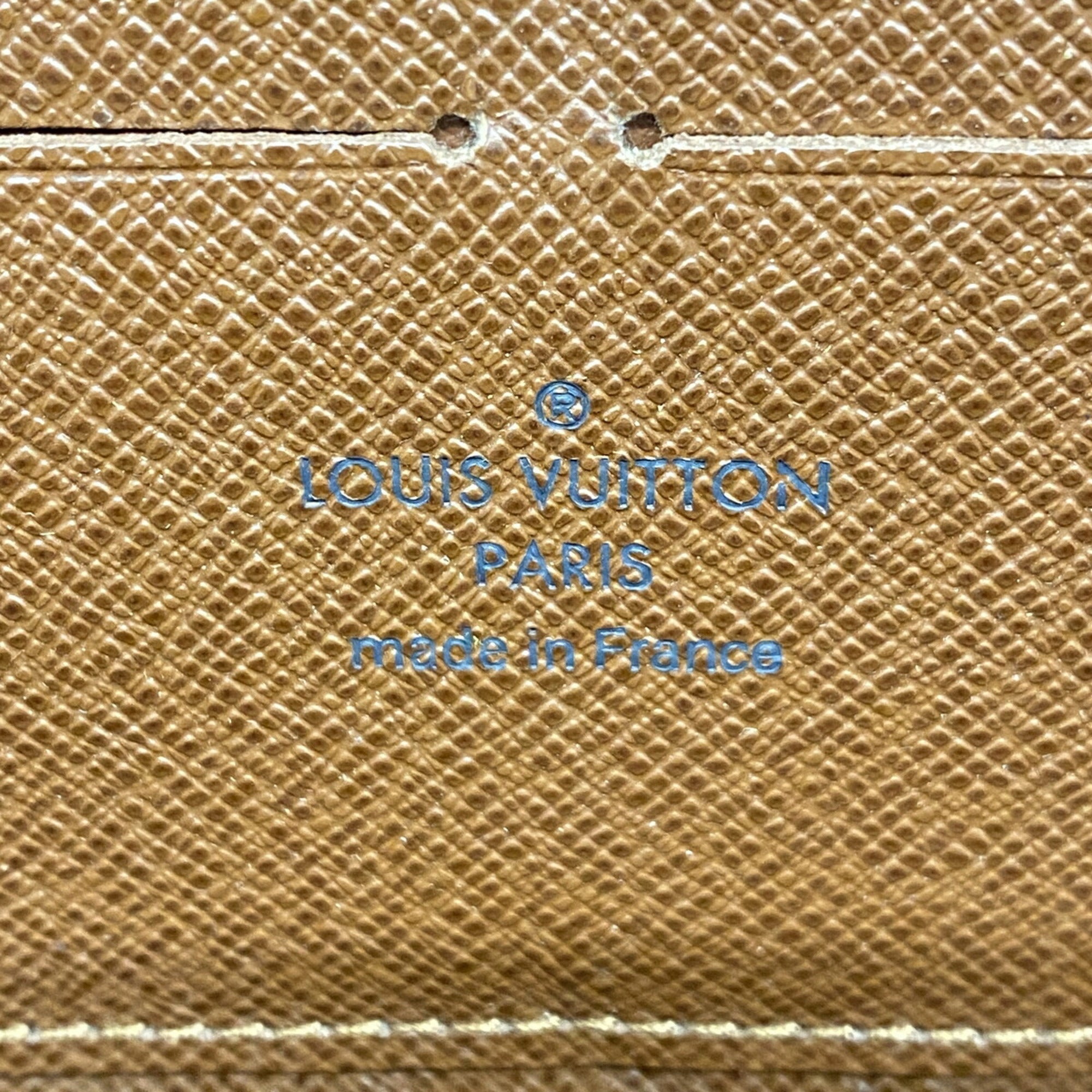 Louis Vuitton Brown Long Wallet (Bi-Fold) (Pre-Owned)