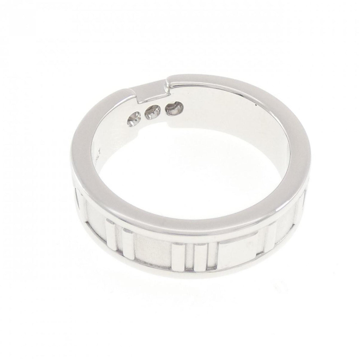 Tiffany White Gold (18K) Band Ring (Pre-Owned)