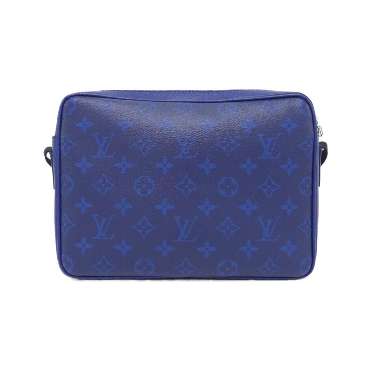 Louis Vuitton Cobalt Coated Canvas Leather Shoulder Bag (Pre-Owned)