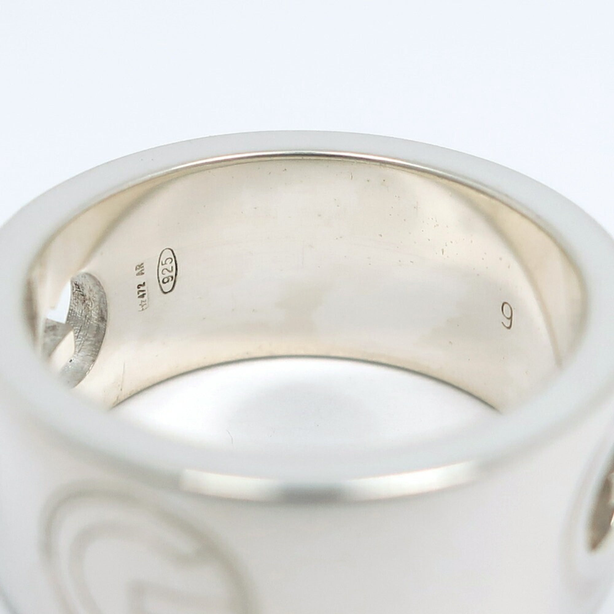 Gucci Silver Silver 925 Band Ring (Pre-Owned)