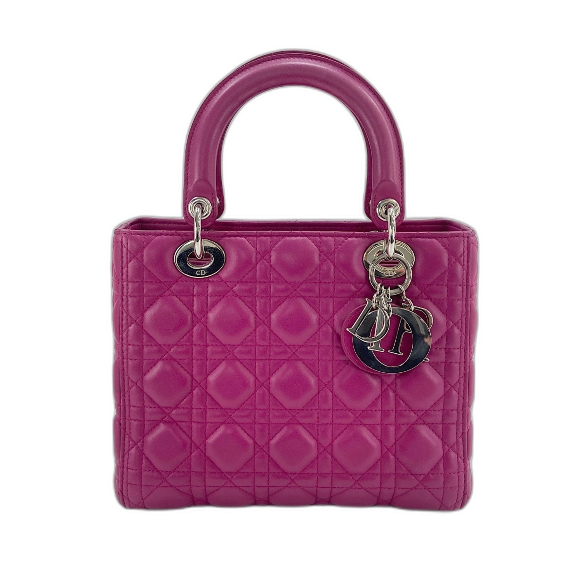 Christian Dior Purple Handbag Shoulder Bag (Pre-Owned)