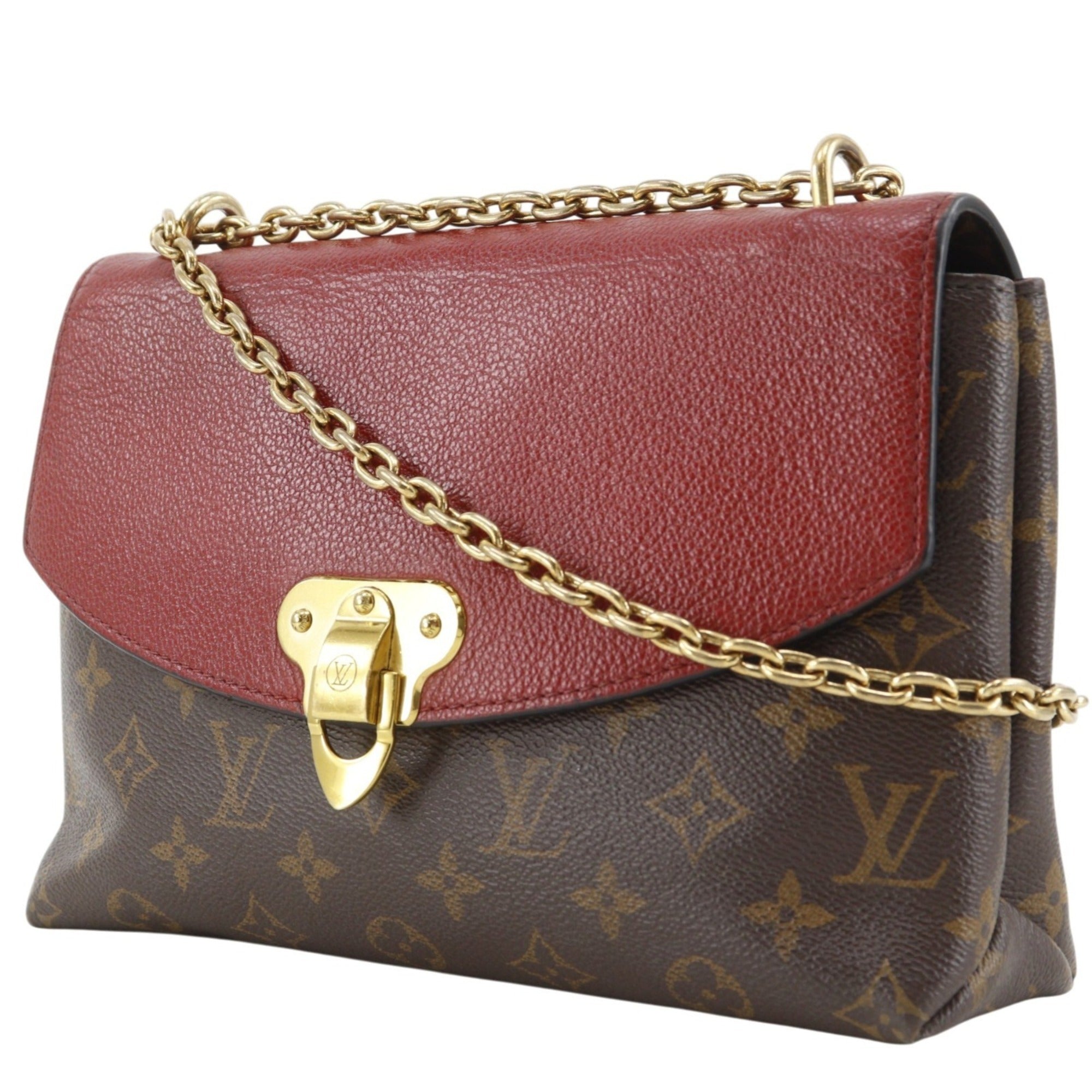 Louis Vuitton Brown Cerise Monogram Canvas Shoulder Bag (Pre-Owned)