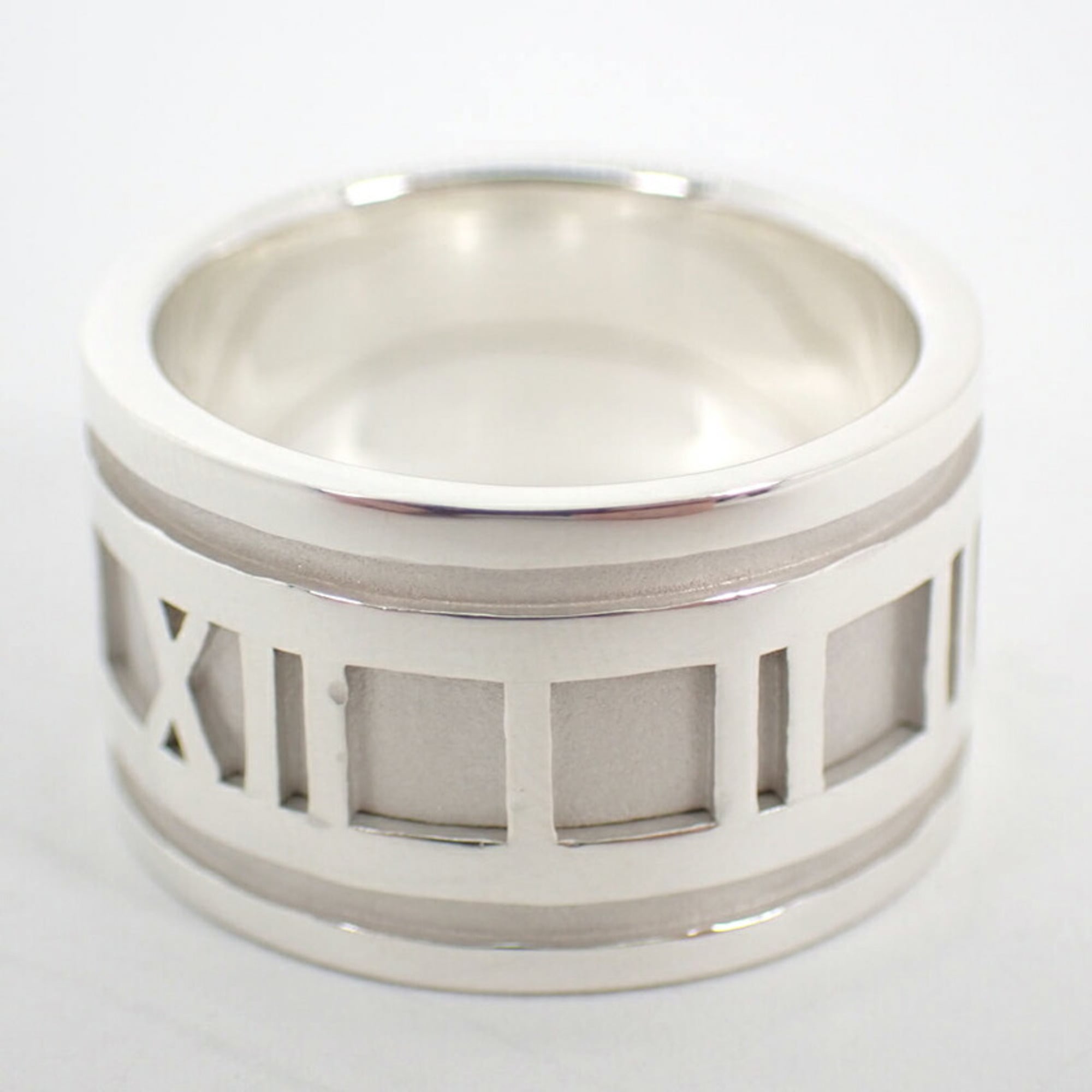 Tiffany Sterling Silver 925 Band Ring (Pre-Owned)