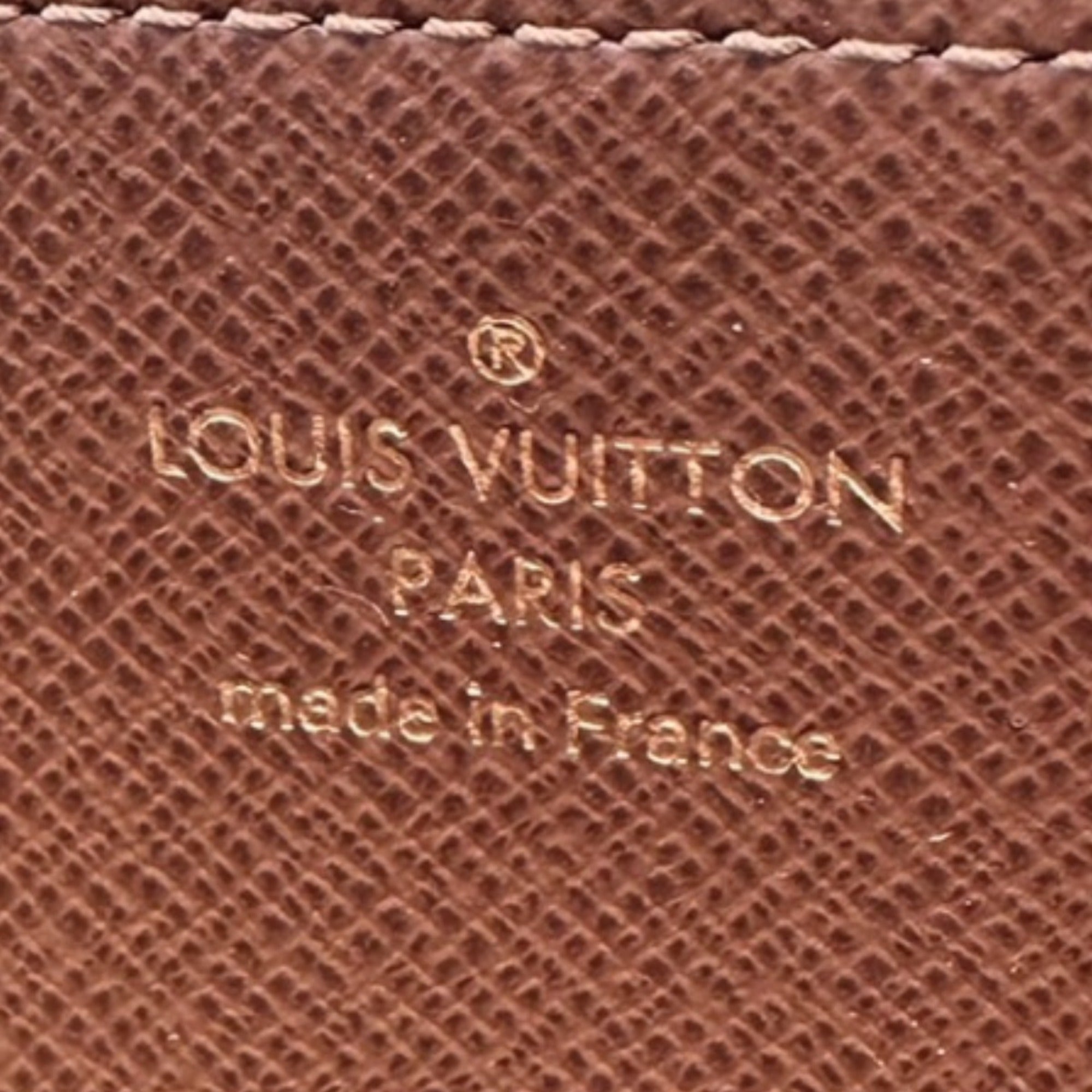 Louis Vuitton Monogram Brown Monogram Long Wallet (Bi-Fold) (Pre-Owned)