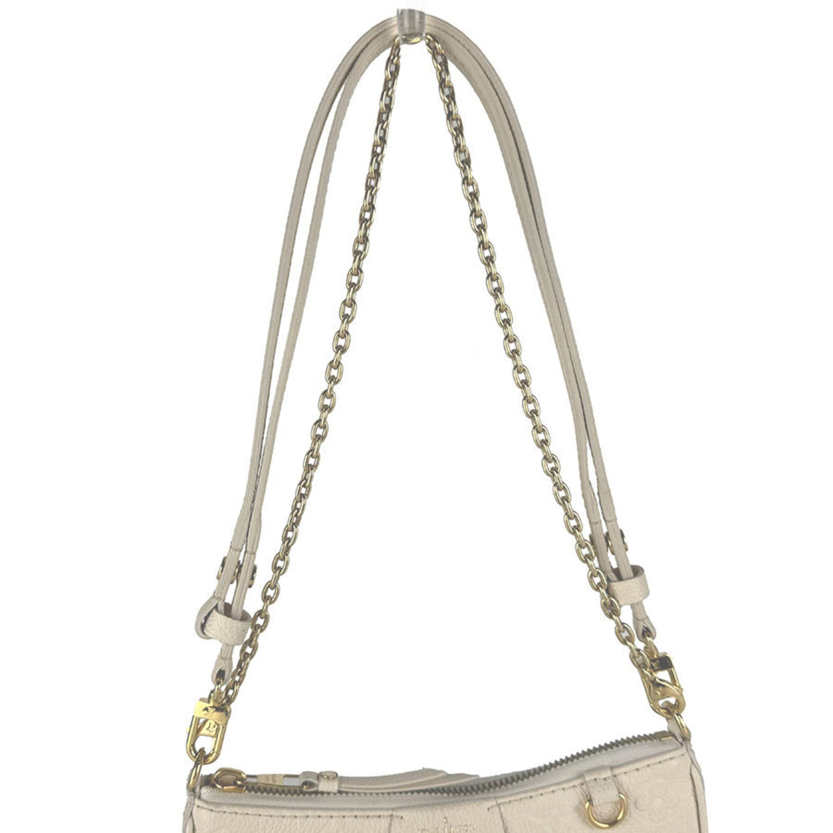 Louis Vuitton Cream Monogram Empreinte Shoulder Bag (Pre-Owned)