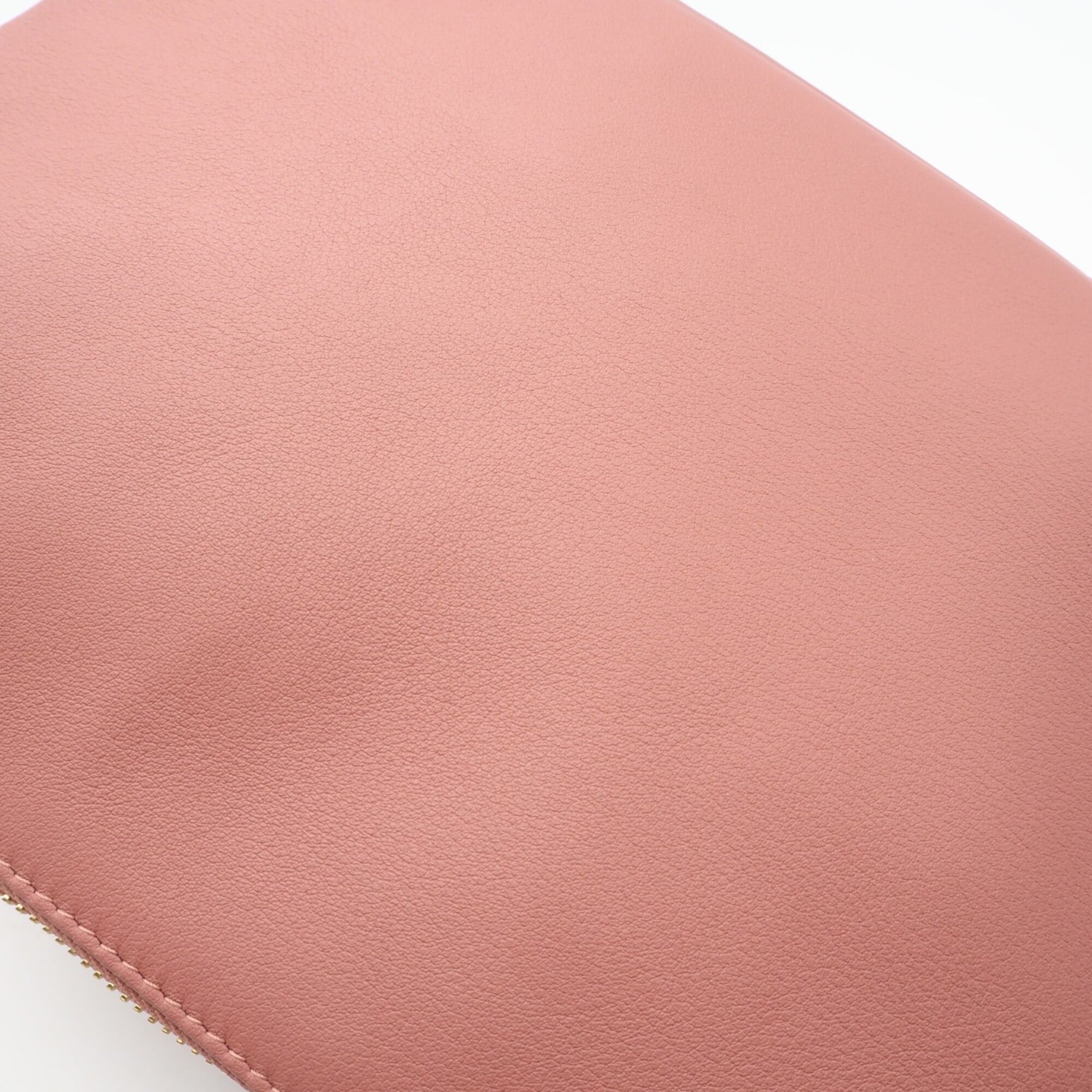 Loewe Pink Leather Clutch Bag (Pre-Owned)