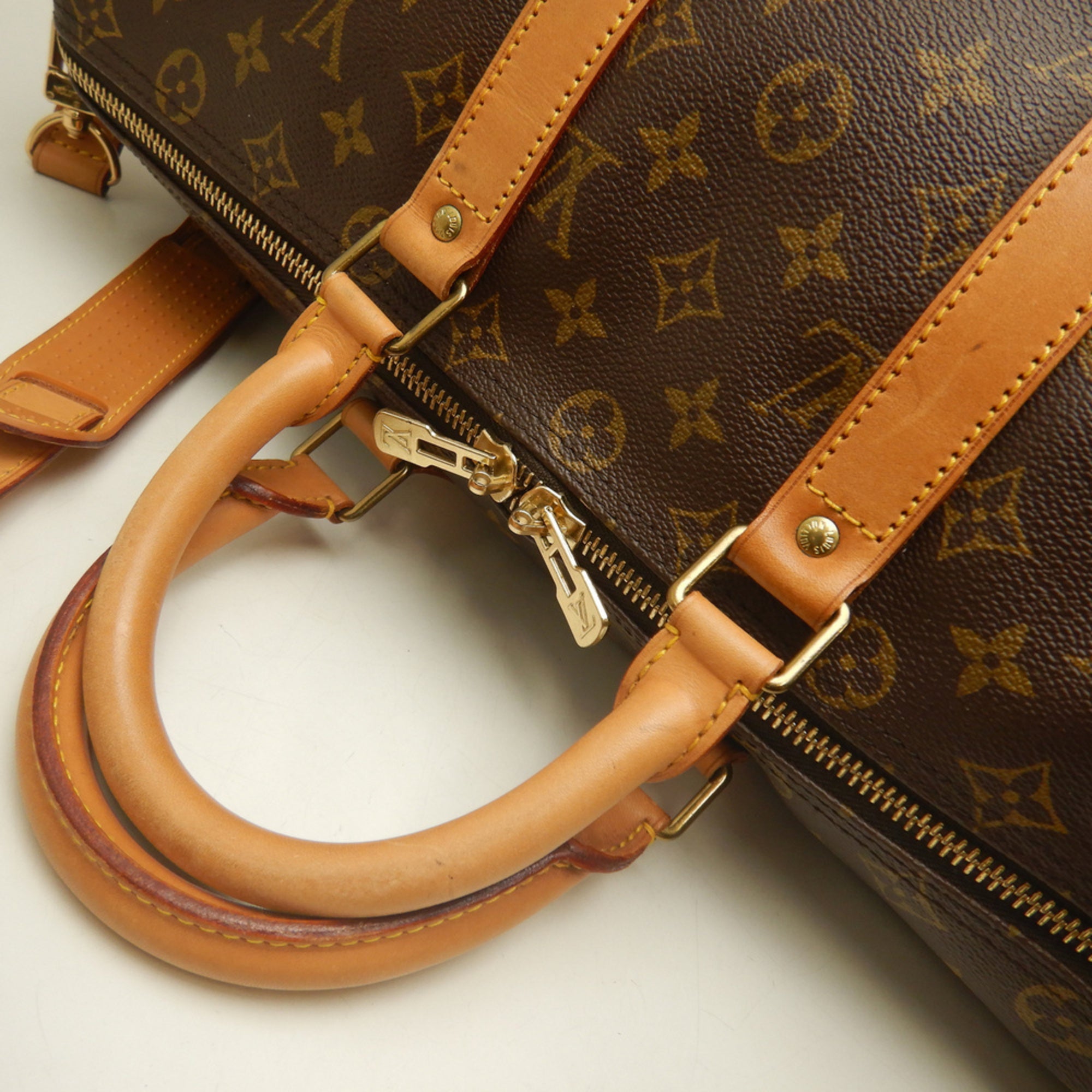 Louis Vuitton Monogram Brown Monogram Boston Bag (Pre-Owned)