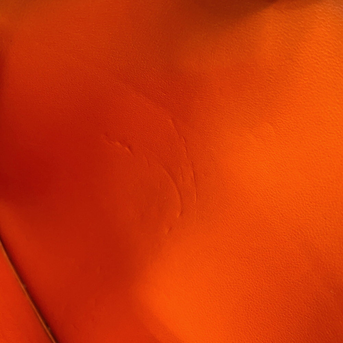 Hermes Plume Orange Epsom Leather Handbag (Pre-Owned)