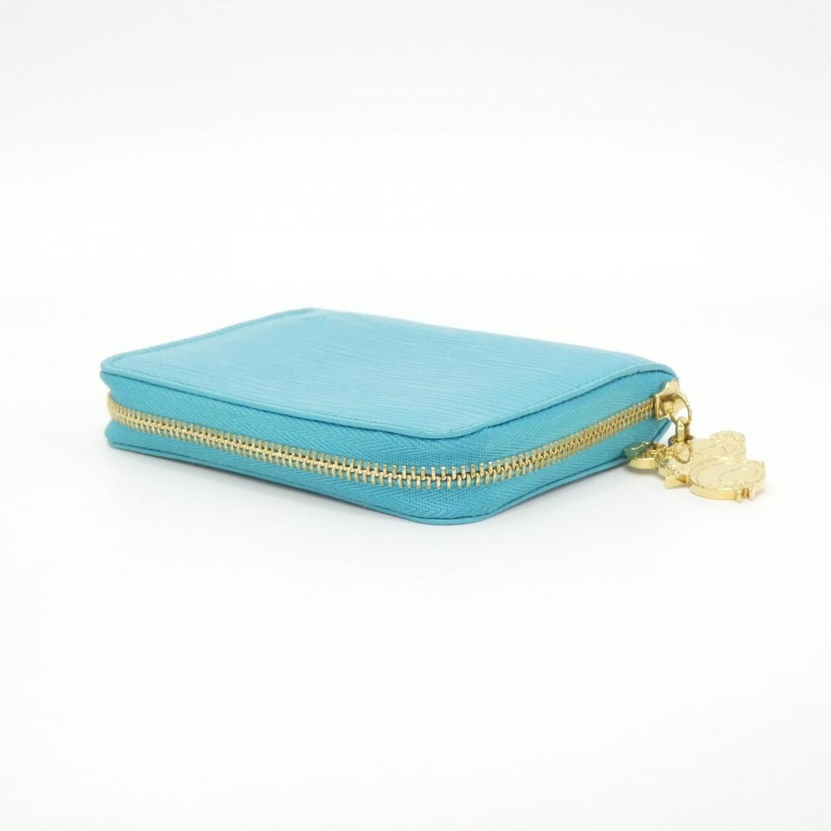 Louis Vuitton Blue Leather Coin Purse/Coin Case (Pre-Owned)