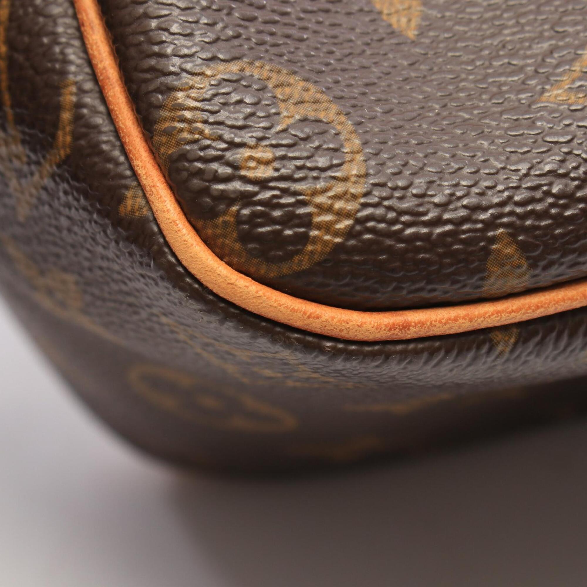 Louis Vuitton Brown Pvc Handbag Shoulder Bag (Pre-Owned)