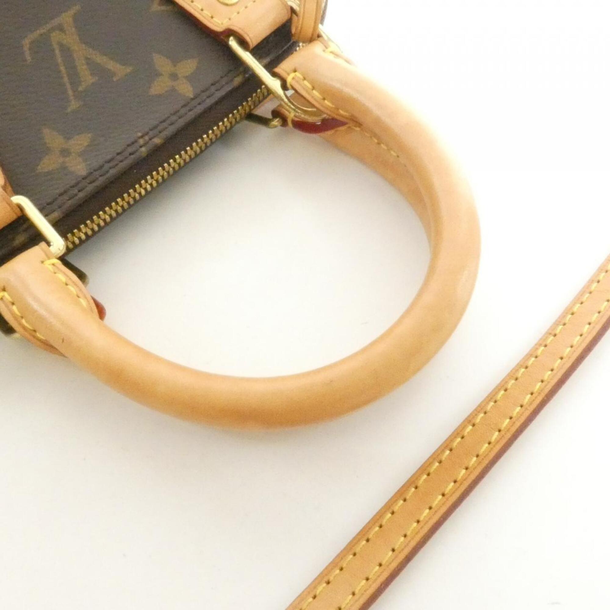 Louis Vuitton Brown Coated Canvas Handbag (Pre-Owned)