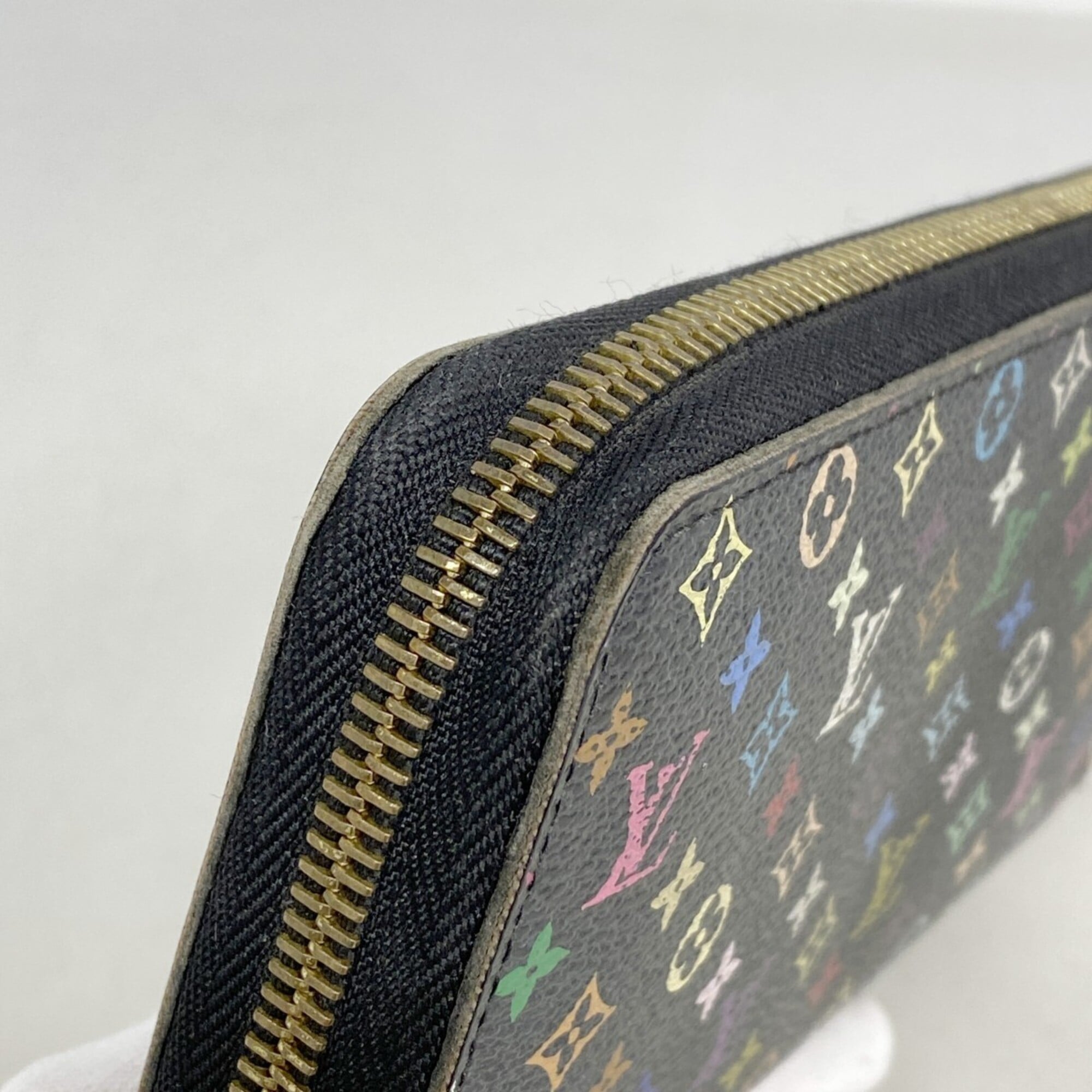 Louis Vuitton Noir Pistache Long Wallet (Bi-Fold) (Pre-Owned)