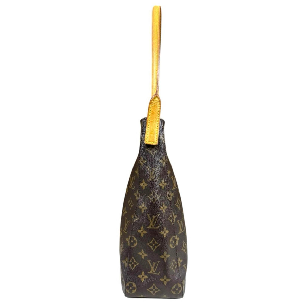 Louis Vuitton Brown Monogram Canvas Shoulder Bag (Pre-Owned)