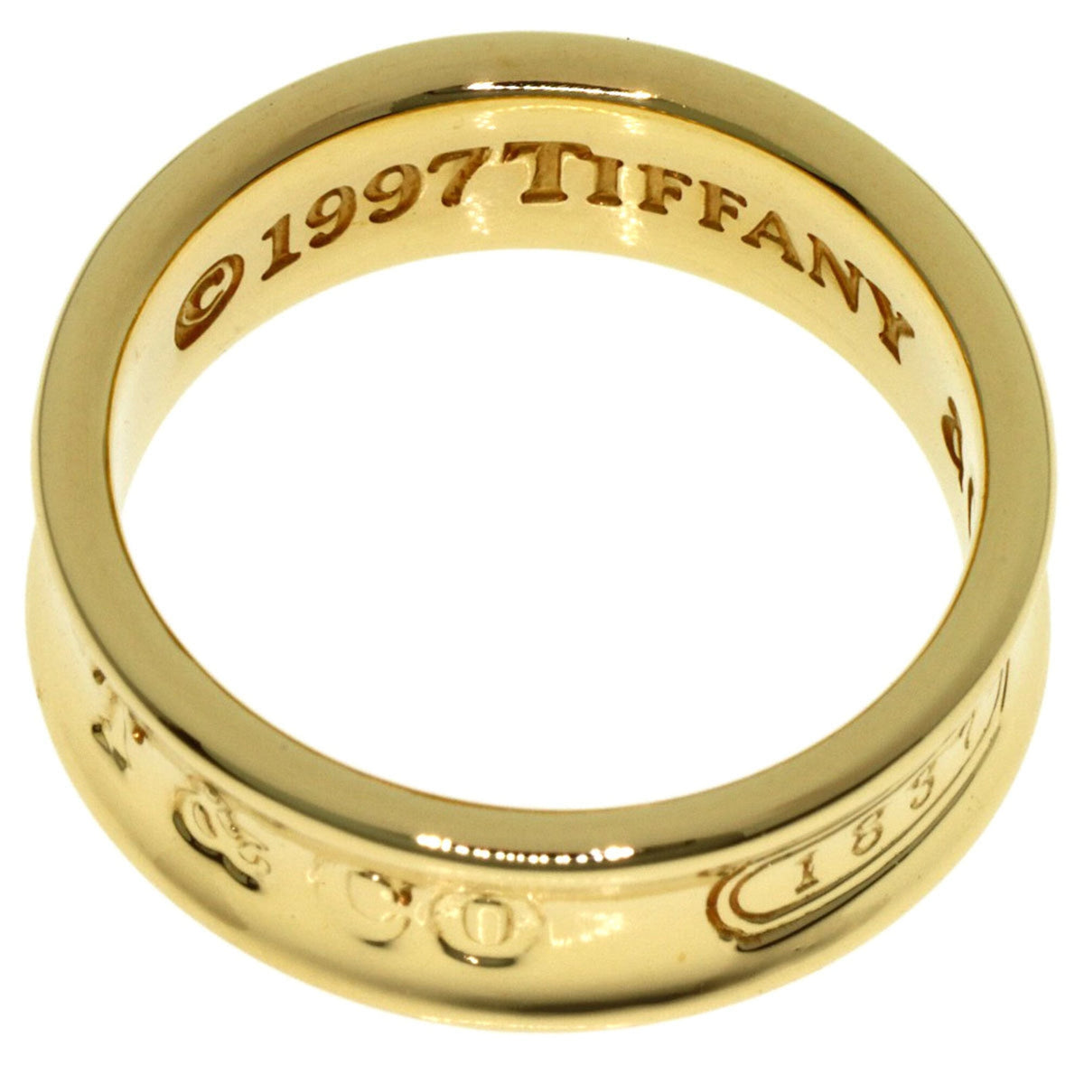 Tiffany Yellow Gold (18K) Band Ring (Pre-Owned)