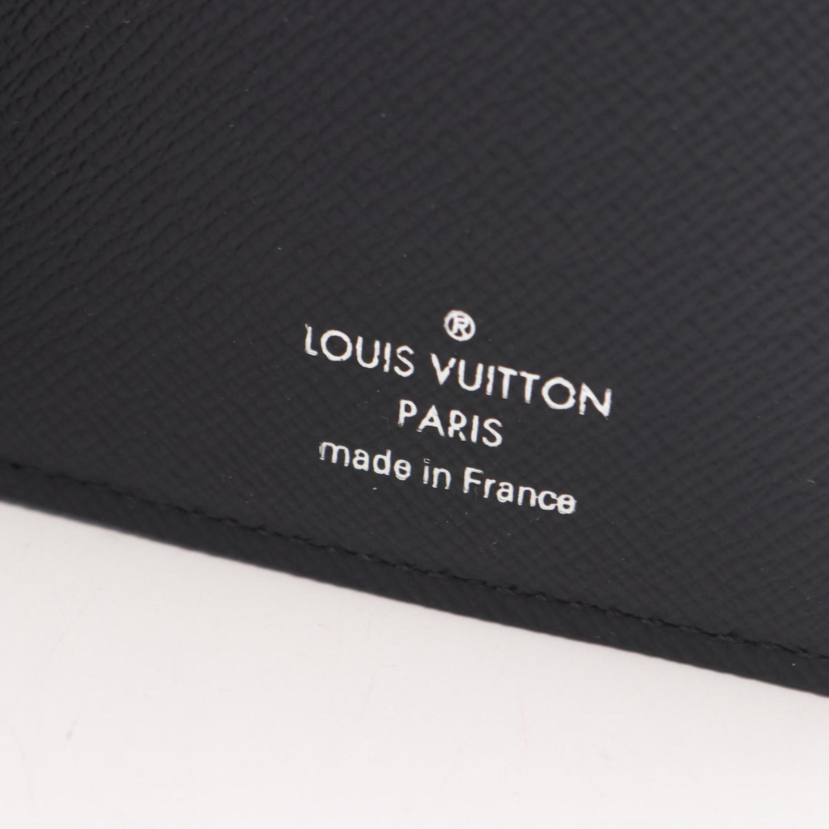 Louis Vuitton Black Pvc Long Wallet (Bi-Fold) (Pre-Owned)