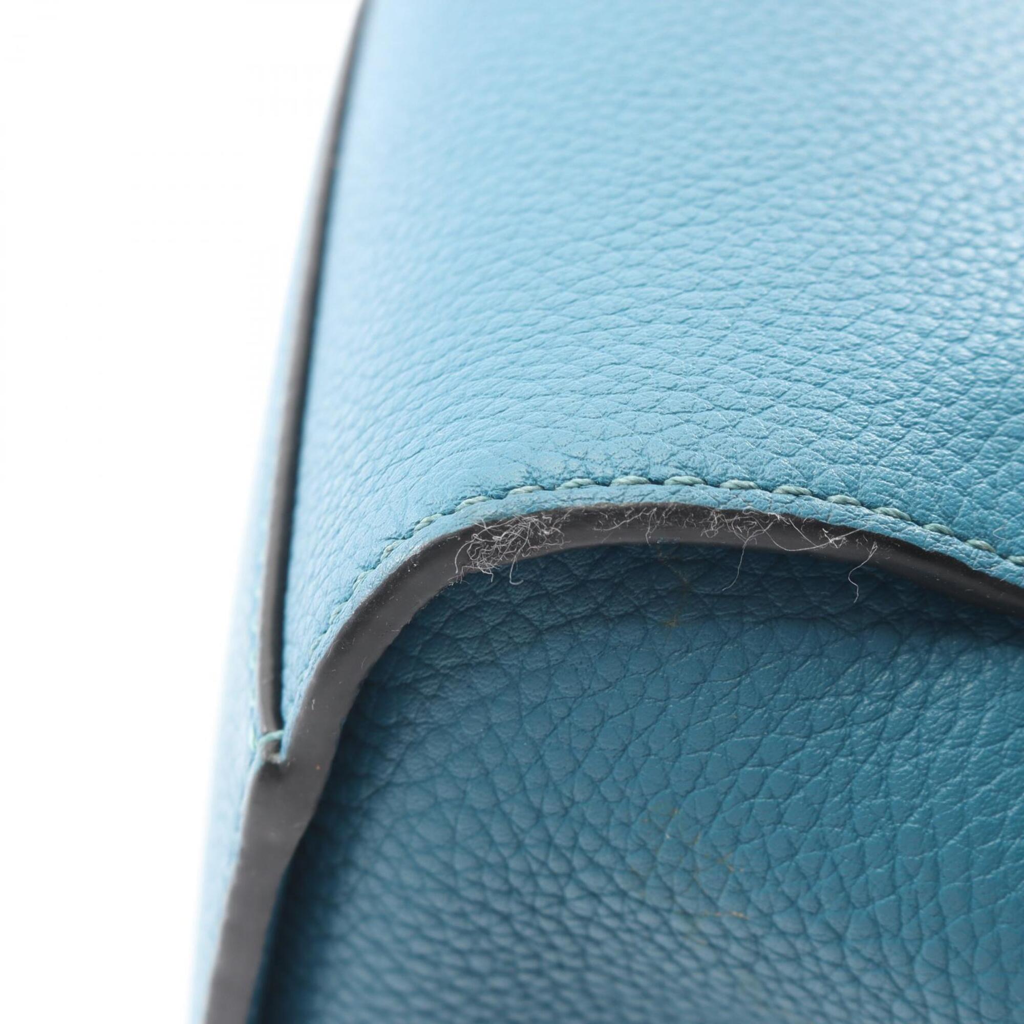Loewe Green Leather Handbag (Pre-Owned)