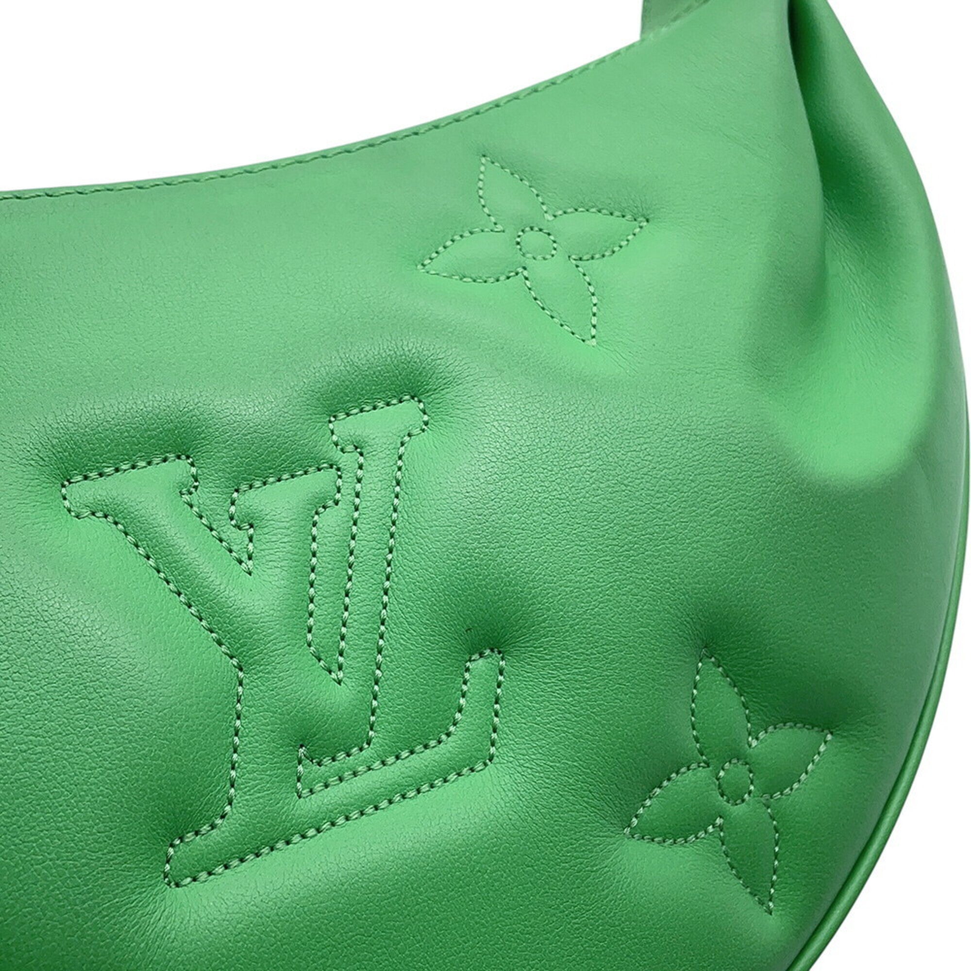 Louis Vuitton Green Monogram Monogram Handbag Shoulder Bag (Pre-Owned)