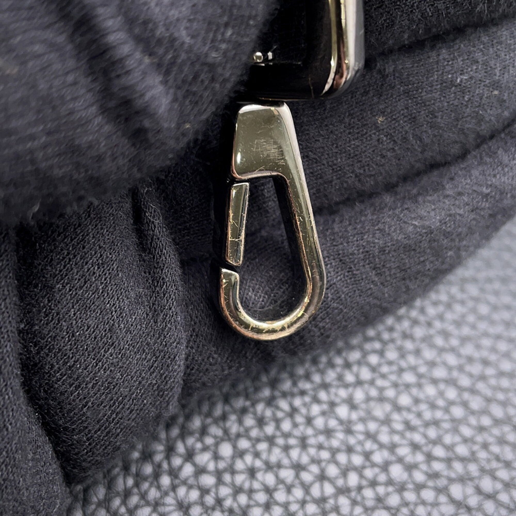 Christian Dior Black Leather Handbag Shoulder Bag (Pre-Owned)