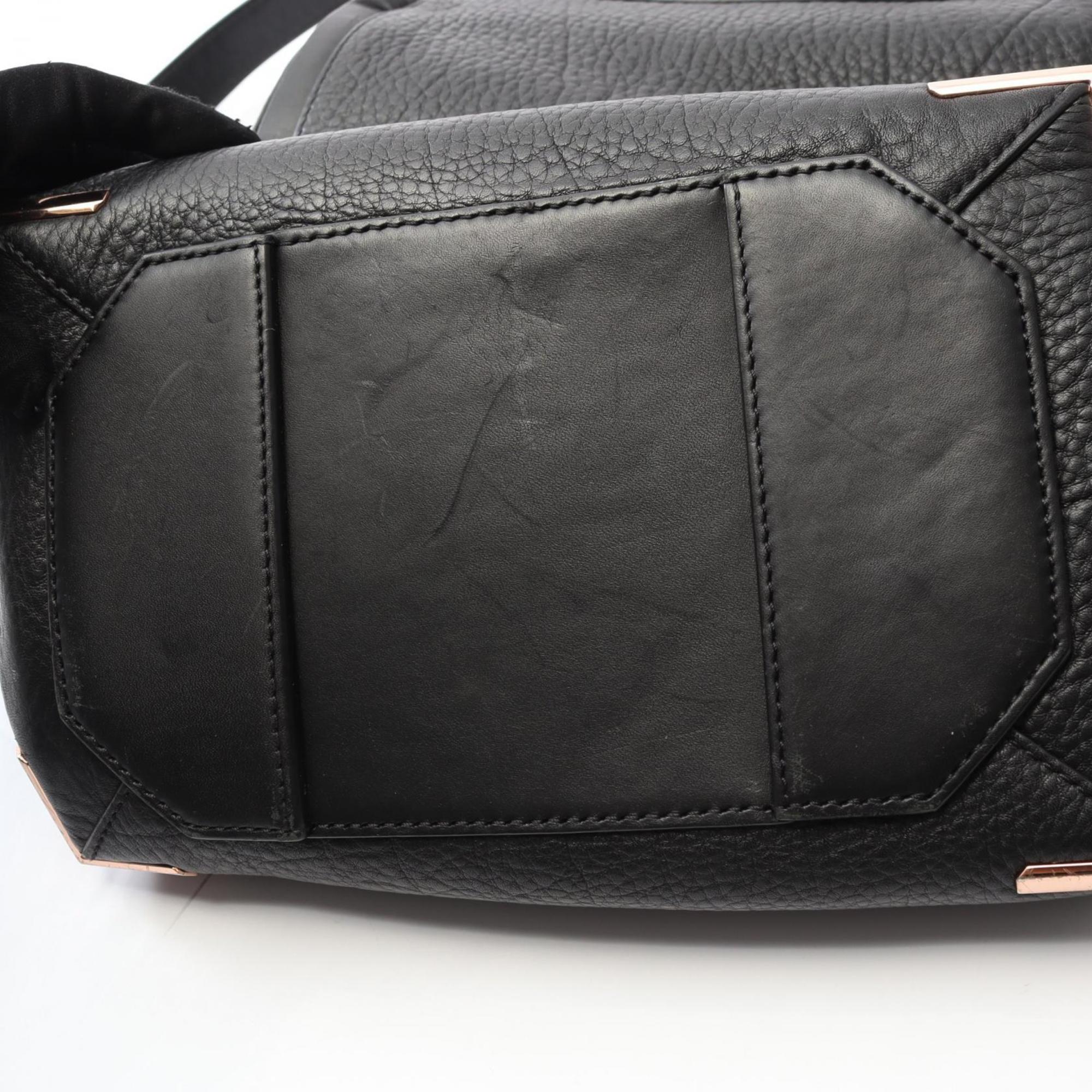 Alexander Wang Black Leather Backpack (Pre-Owned)