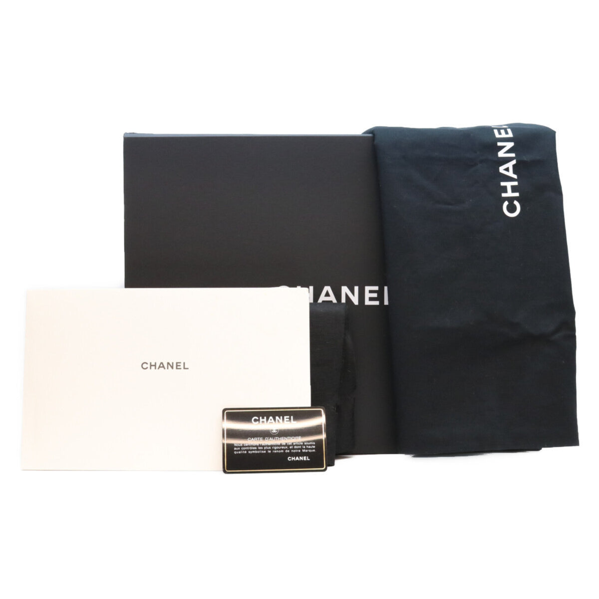 Chanel Black Leather Shoulder Bag (Pre-Owned)