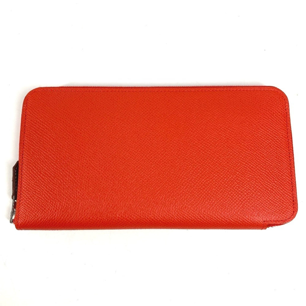 Hermes Capucine Orange Epsom Leather Long Wallet (Bi-Fold) (Pre-Owned)