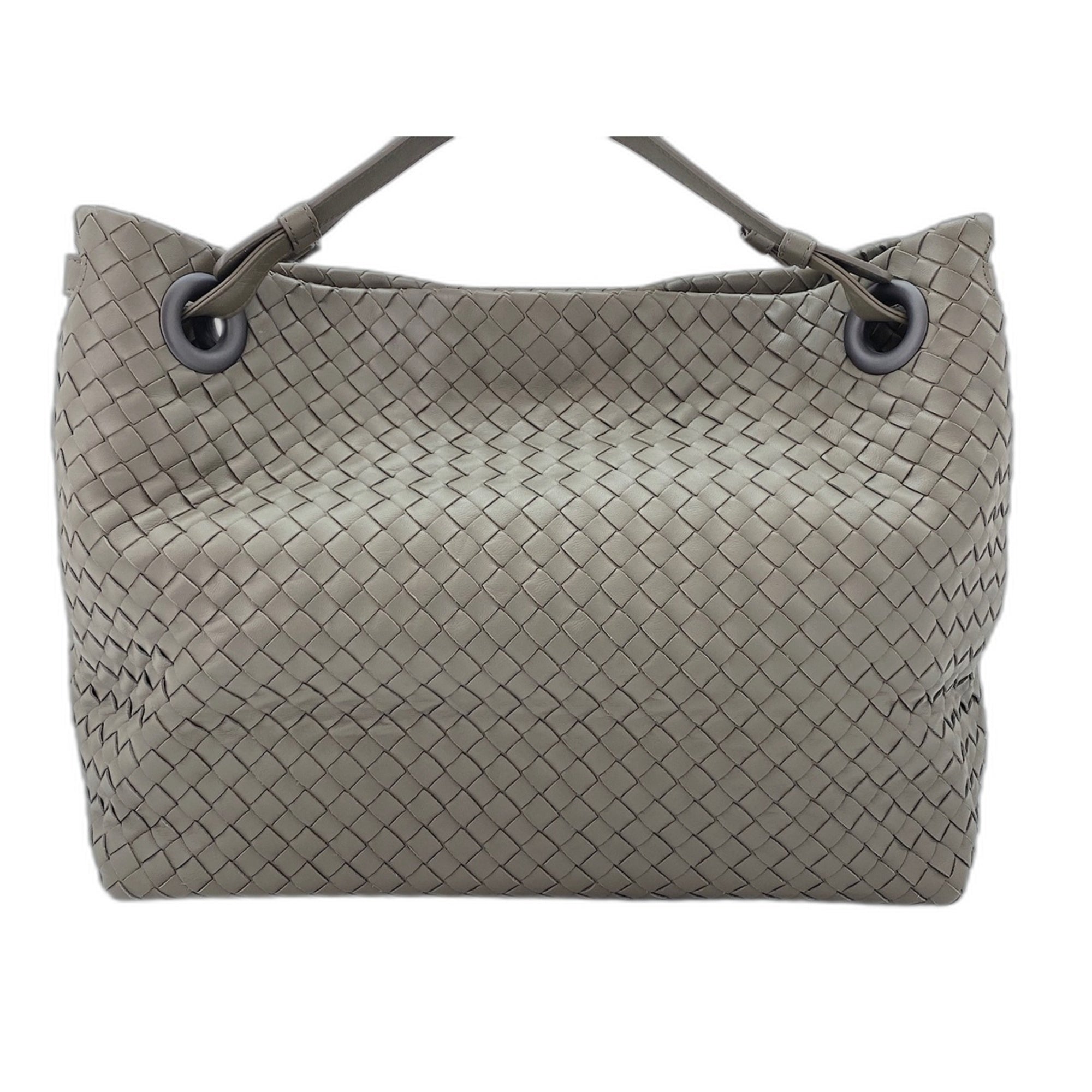 Bottega Veneta Intrecciato Brown Tote Bag (Pre-Owned)
