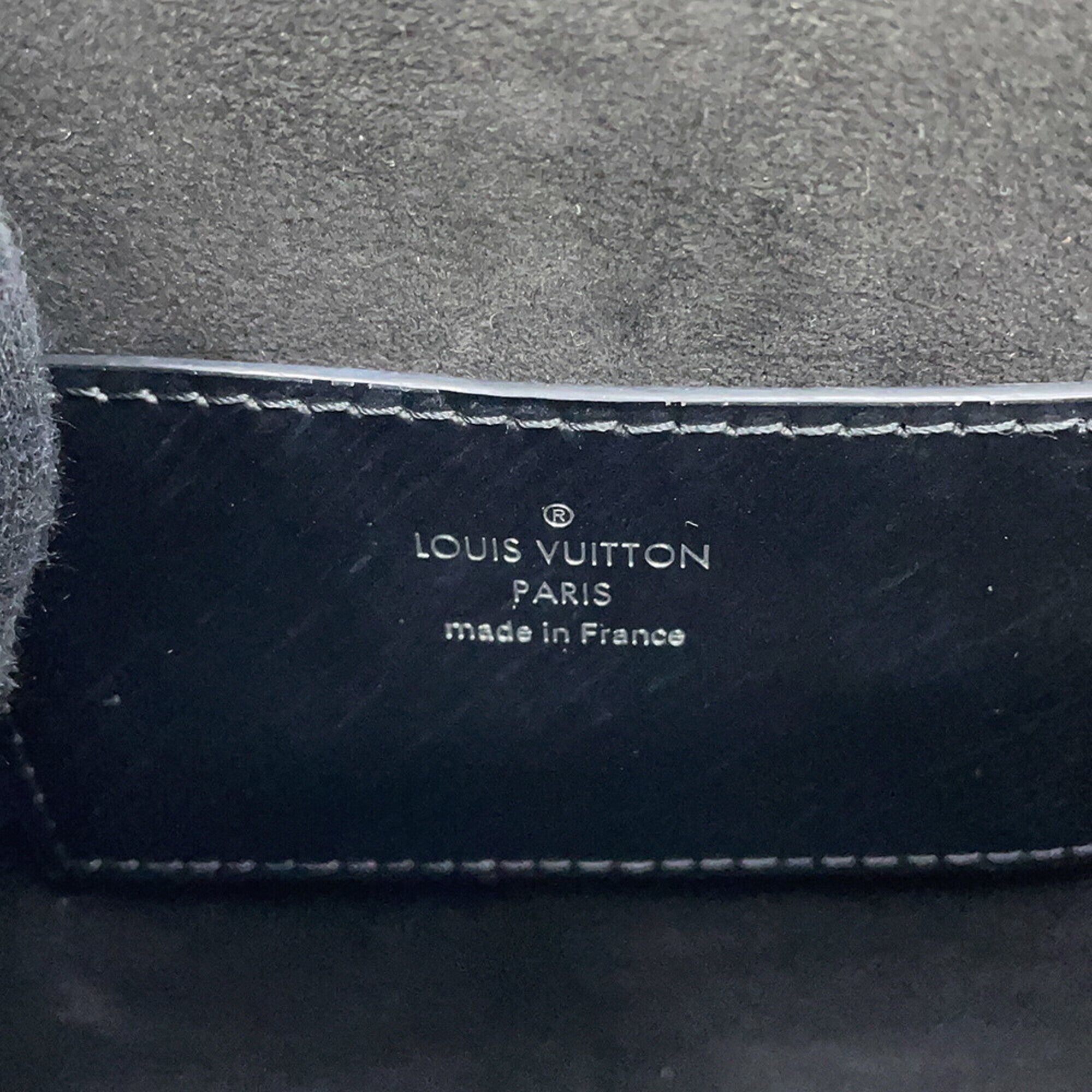 Louis Vuitton Epi Black Noir Epi Leather Handbag Shoulder Bag (Pre-Owned)