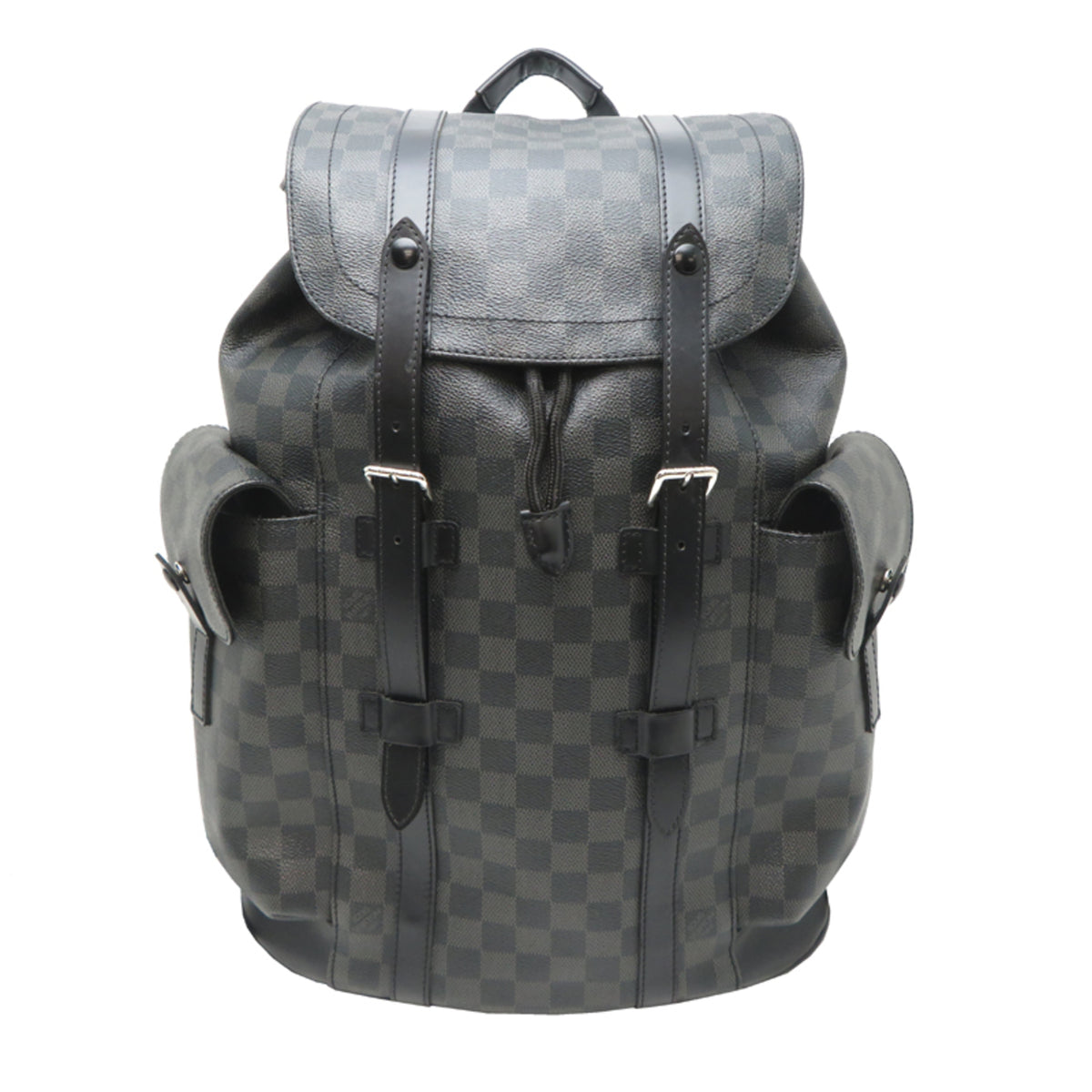 Louis Vuitton Black Damier Graphite Backpack (Pre-Owned)