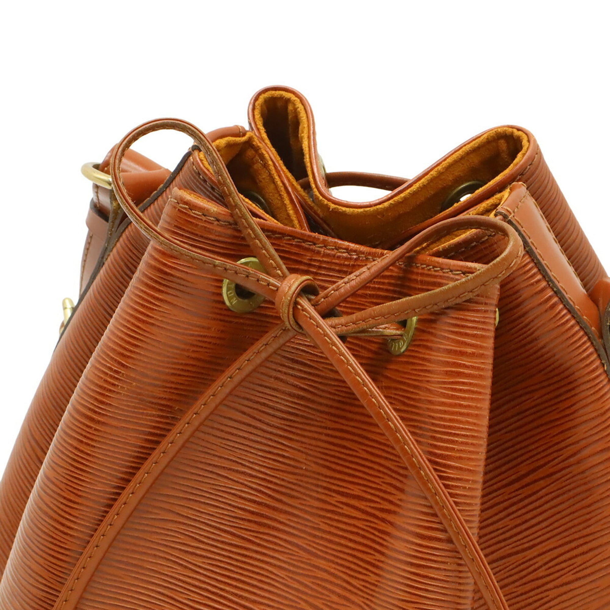 Louis Vuitton Brown Epi Leather Shoulder Bag (Pre-Owned)
